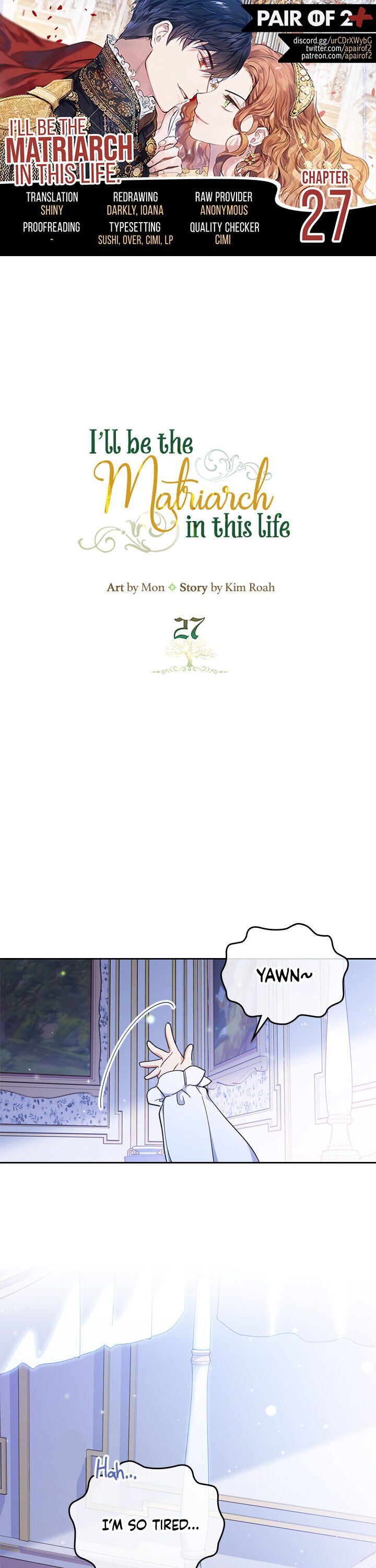 Read I'll Be the Matriarch in This Life EN Manga Online