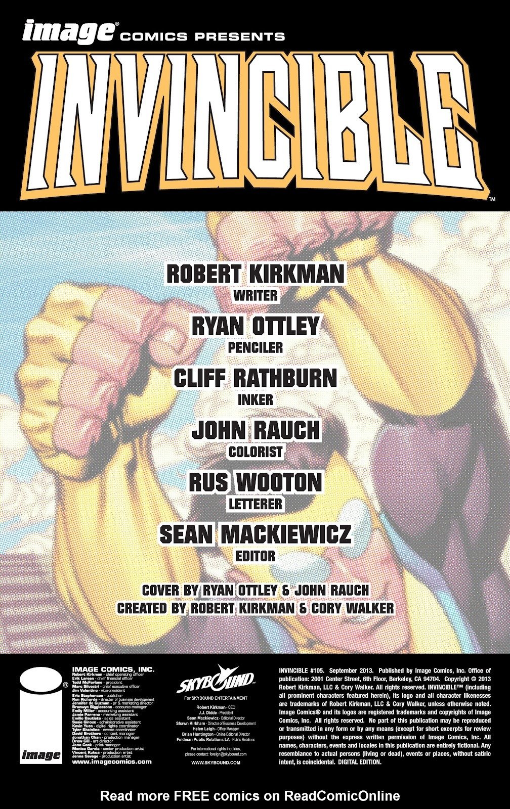 Read Invincible 2003 EN Manga Online