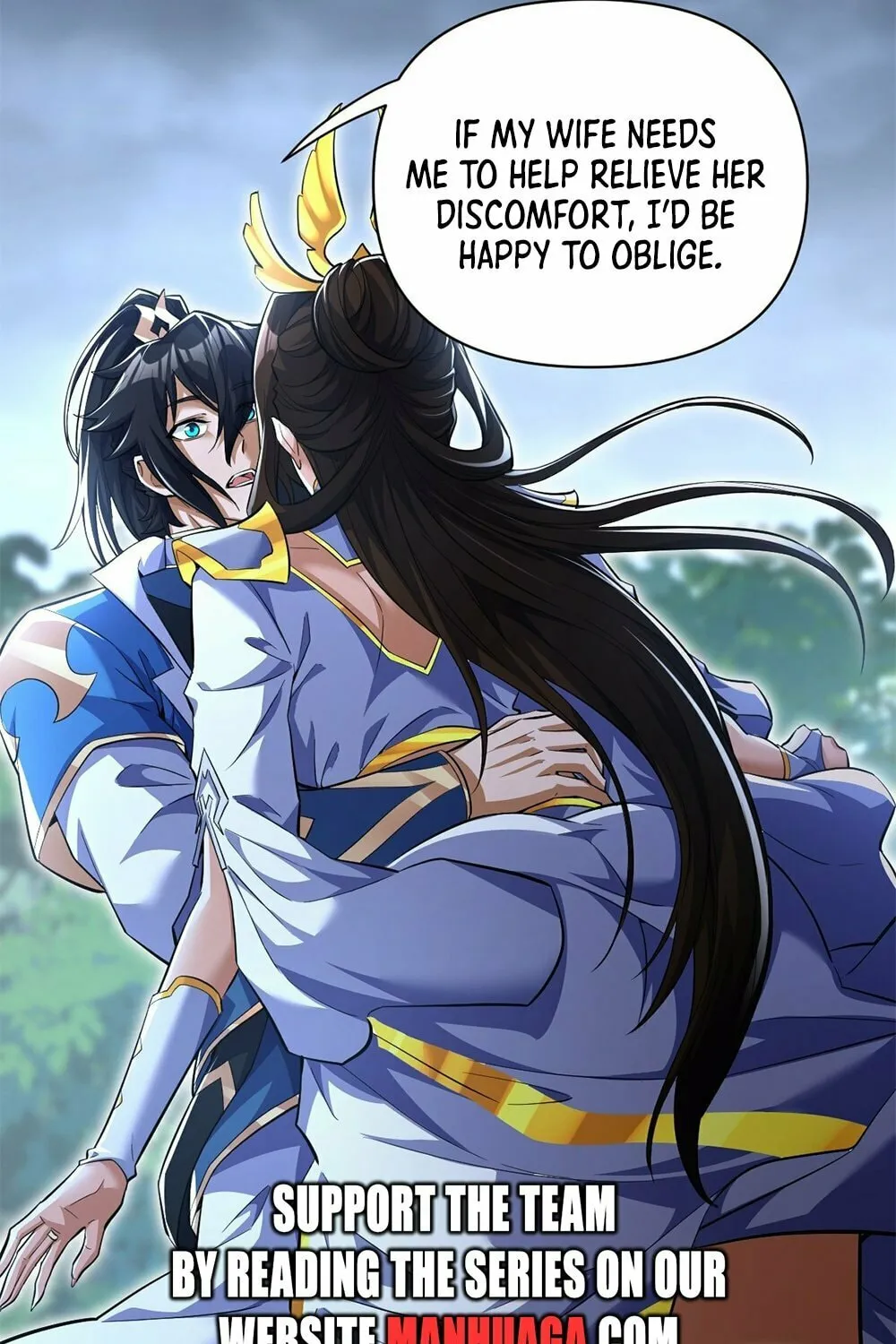 Read Invincible After Shocking My Empress Wife Manga Online