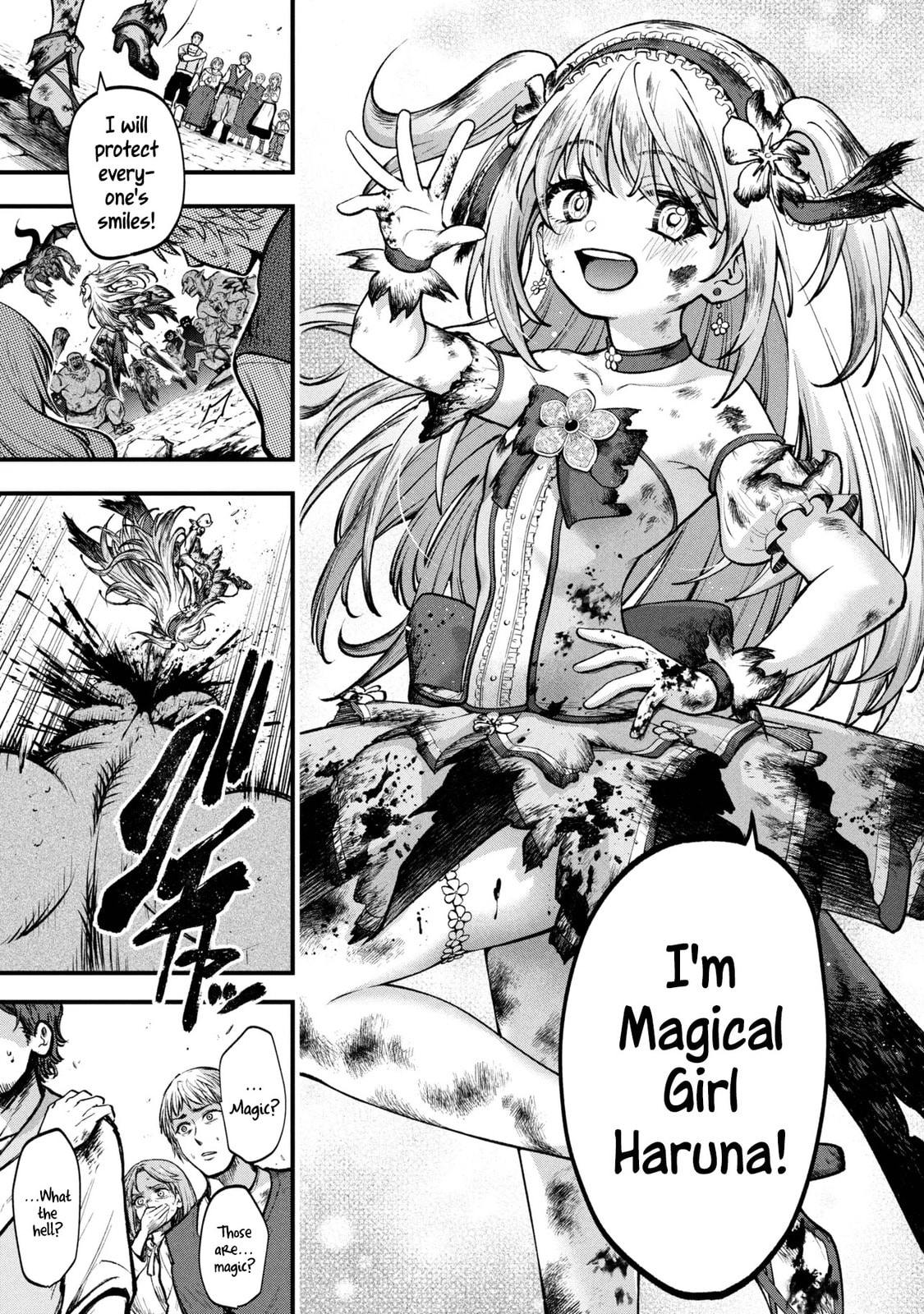 Read Isekai Mahou Shoujo Radical Haruna Manga Online
