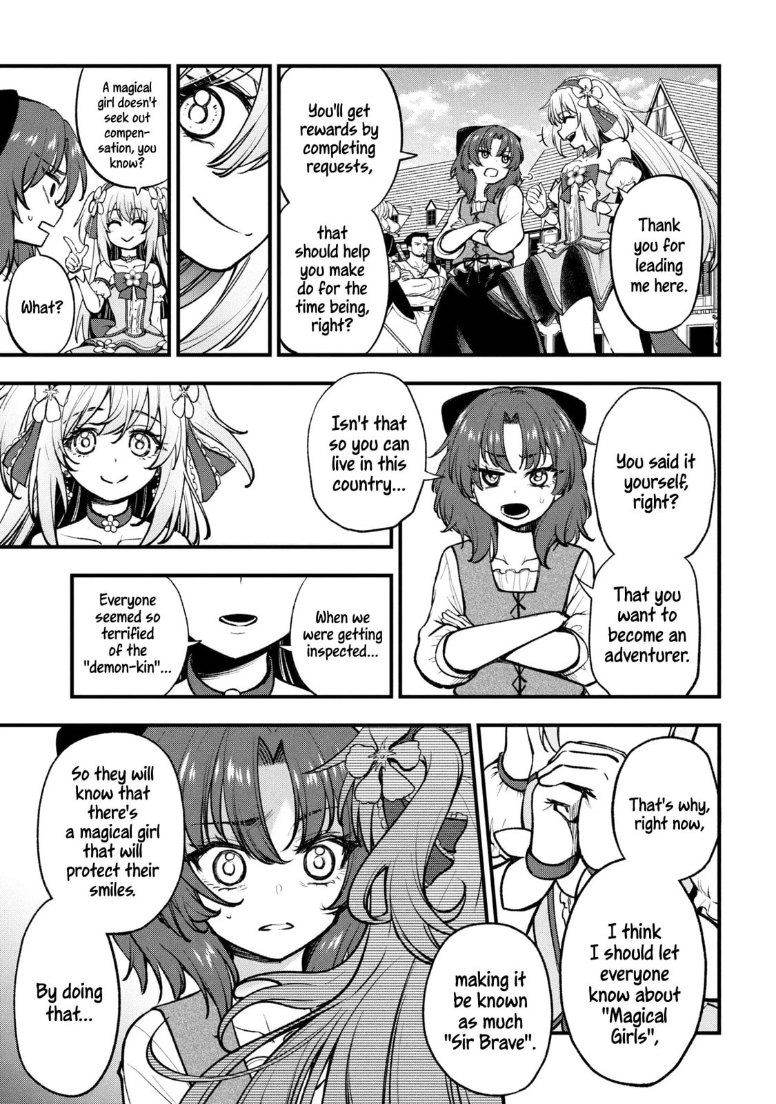 Read Isekai Mahou Shoujo Radical Haruna Manga Online