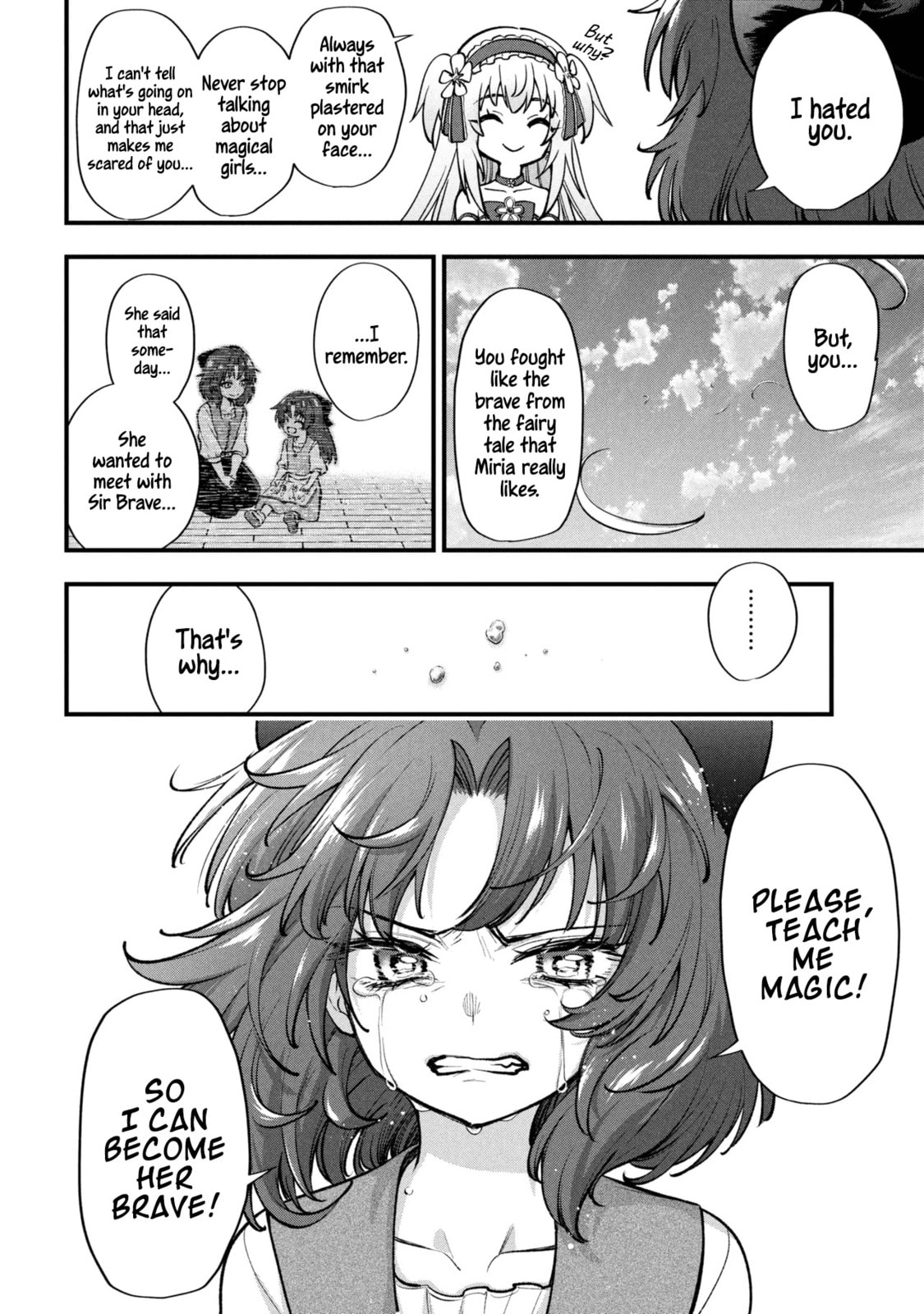 Read Isekai Mahou Shoujo Radical Haruna Manga Online