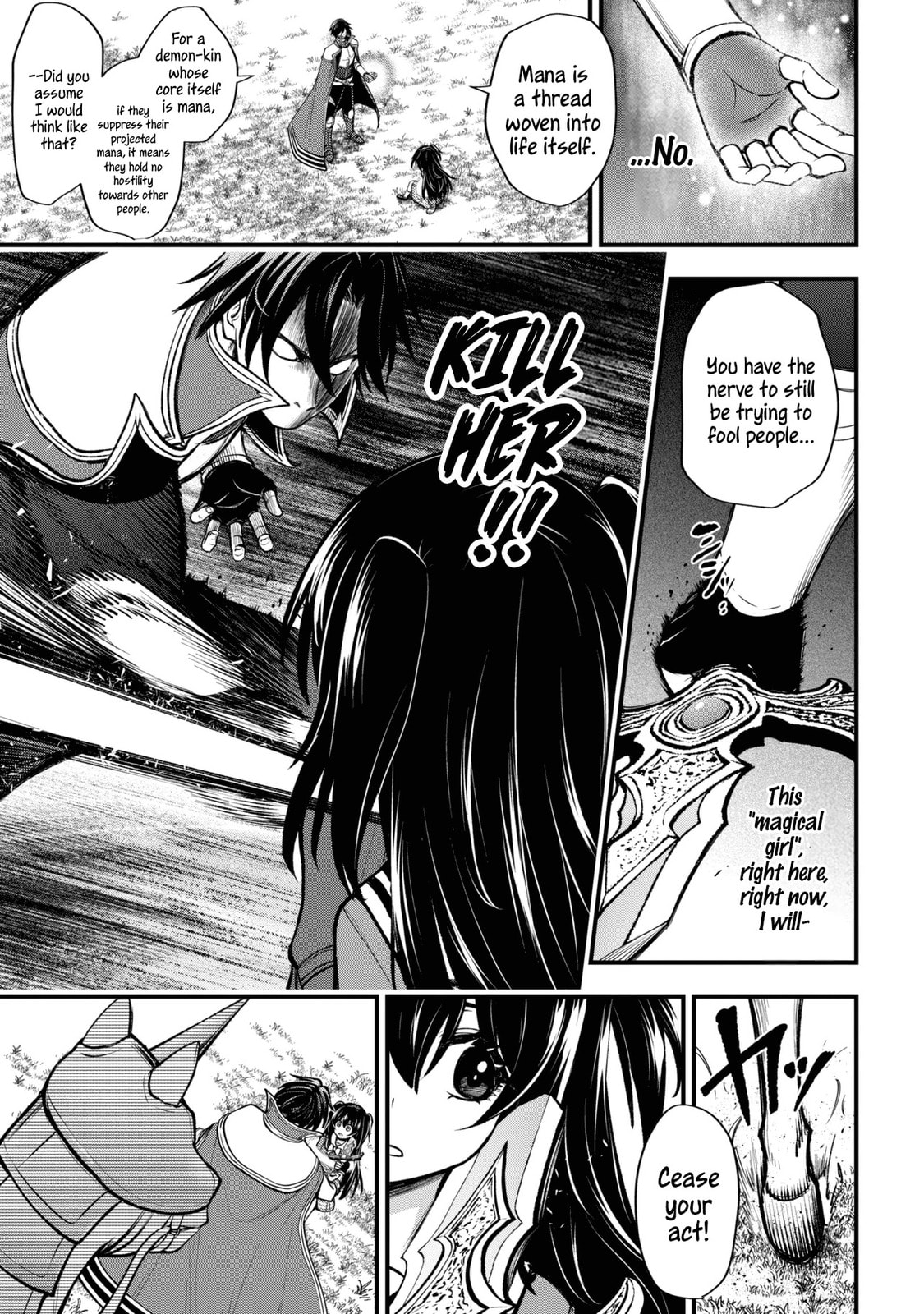 Read Isekai Mahou Shoujo Radical Haruna Manga Online
