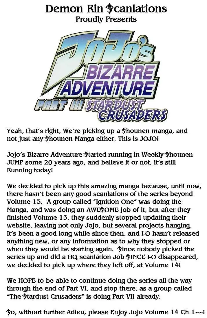 Read JoJo's Bizarre Adventure EN Manga Online