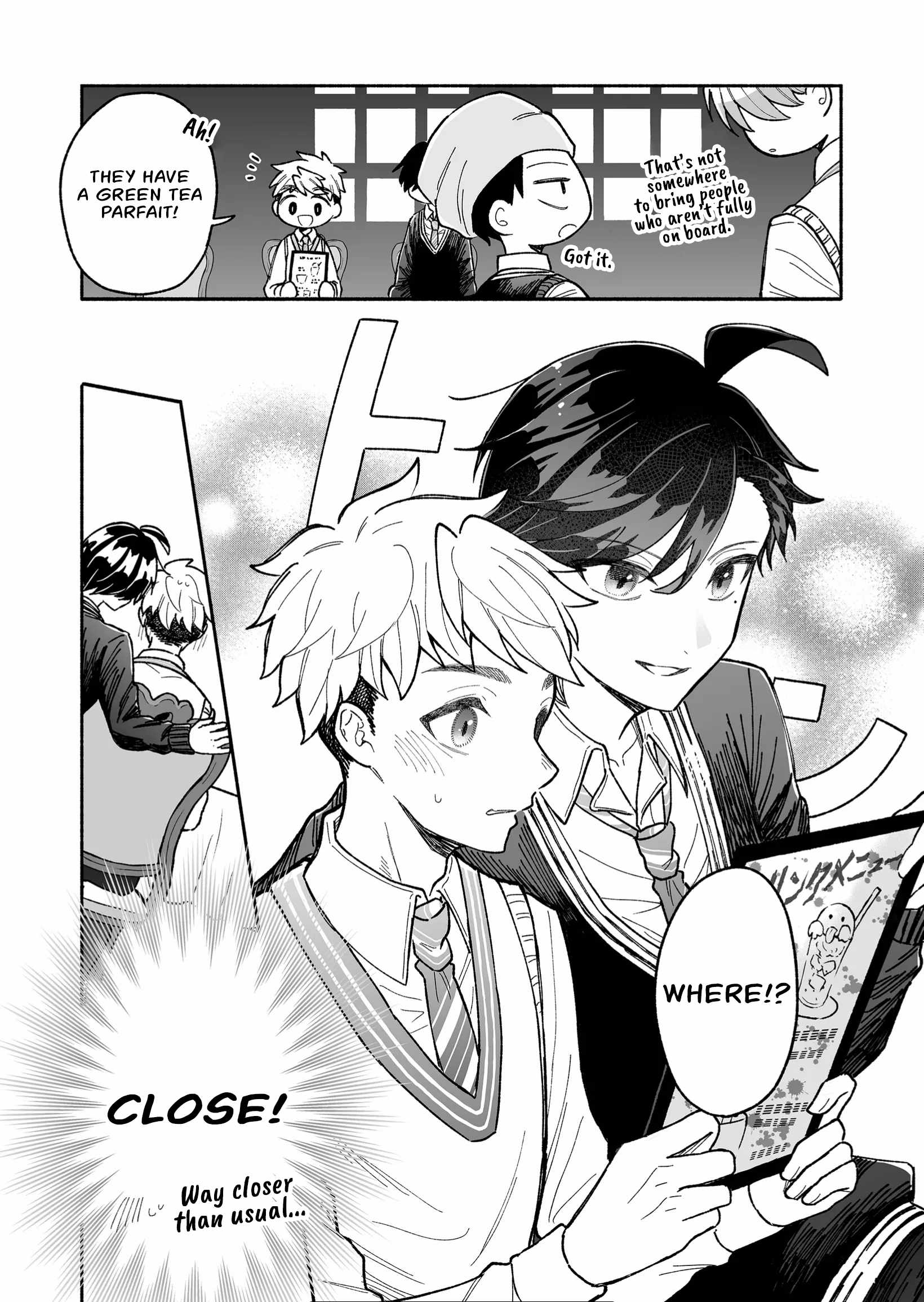 Read Kakkoii Onnanoko to 12-centi no Yakusoku EN Manga Online