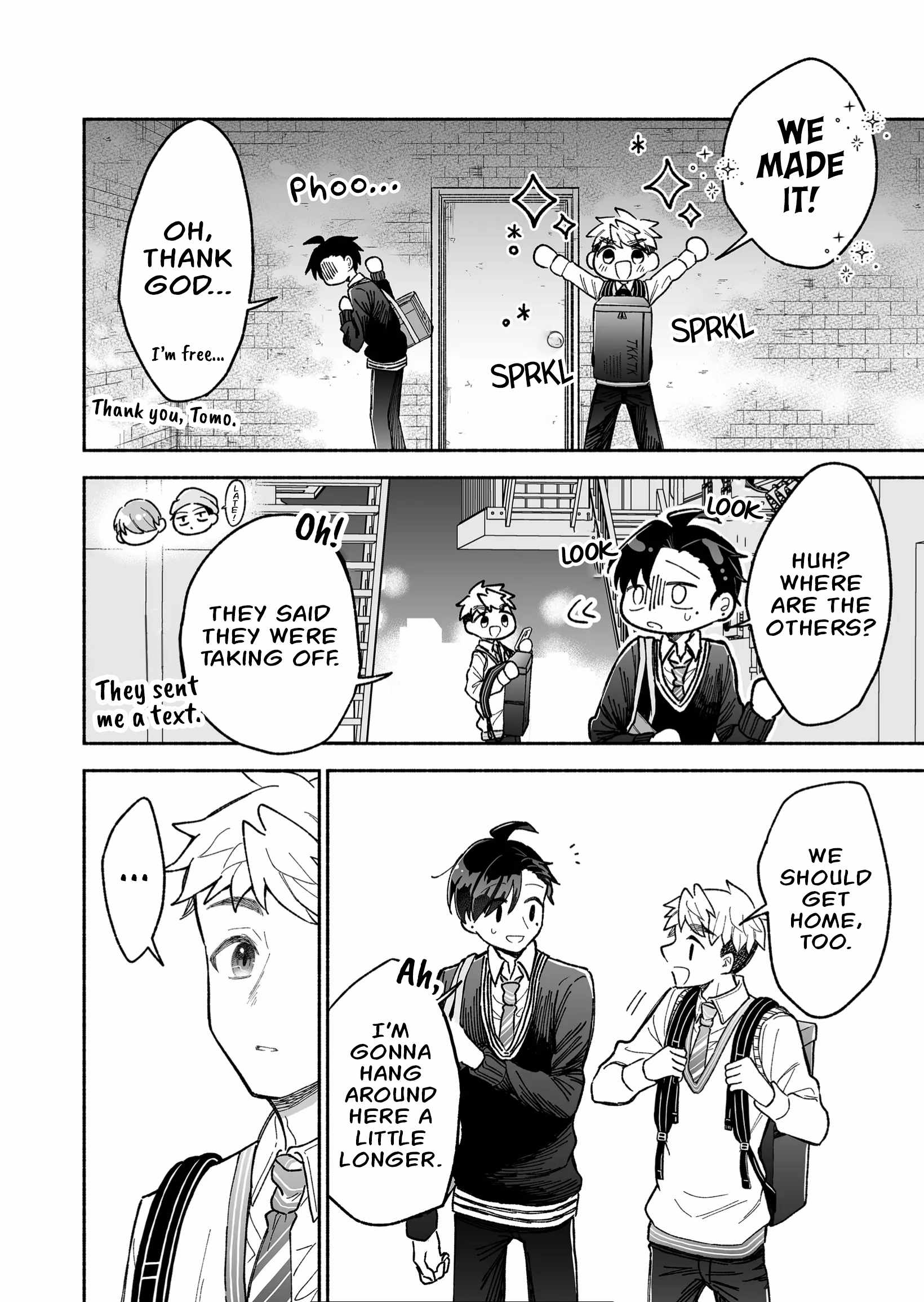 Read Kakkoii Onnanoko to 12-centi no Yakusoku EN Manga Online