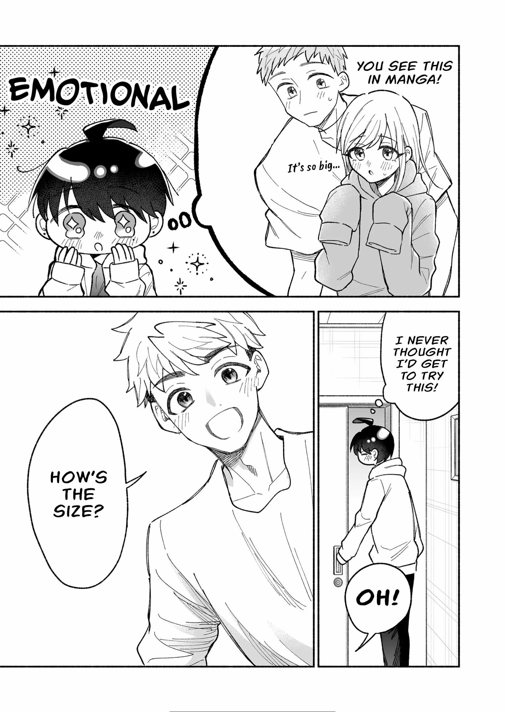 Read Kakkoii Onnanoko to 12-centi no Yakusoku EN Manga Online