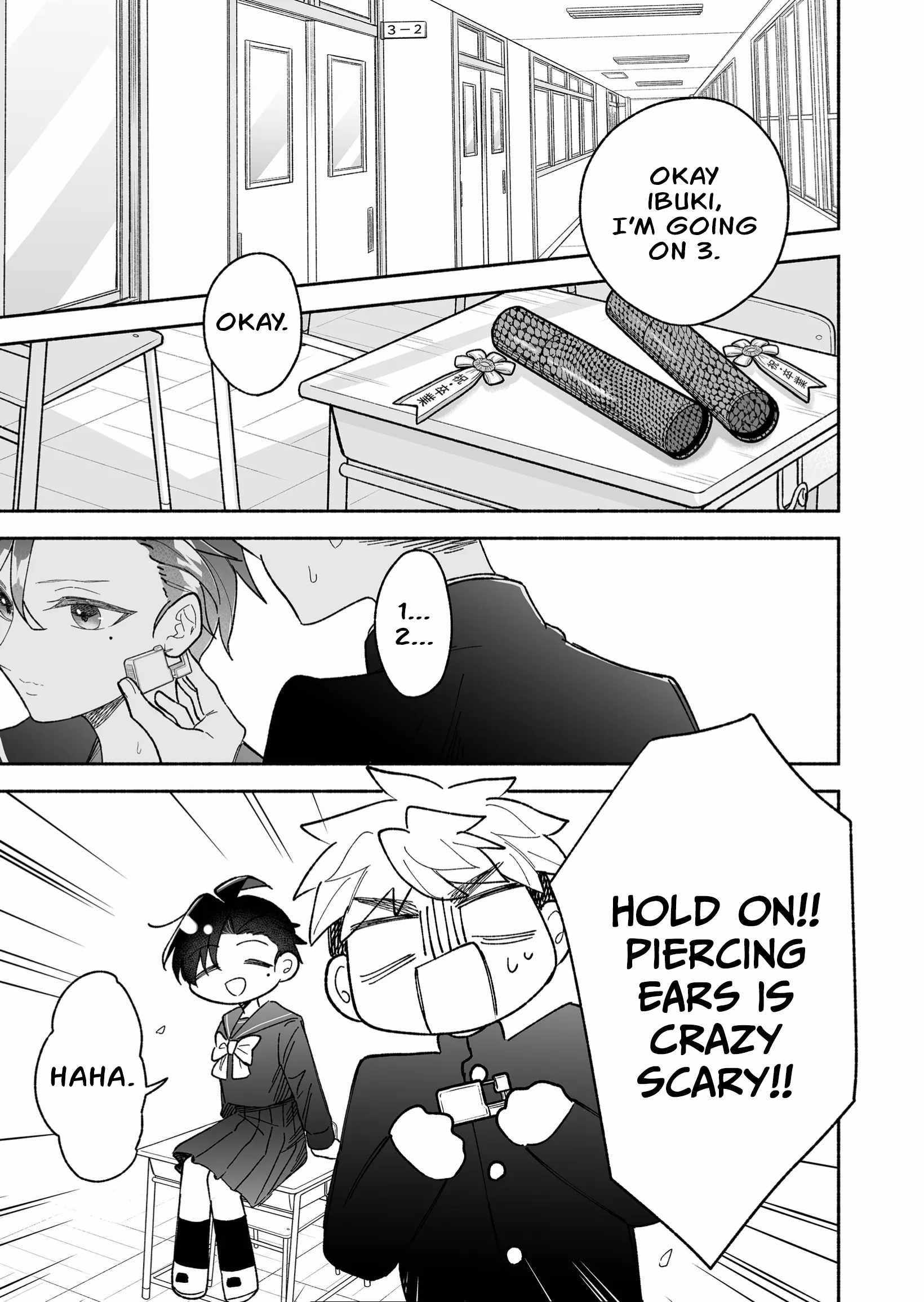 Read Kakkoii Onnanoko to 12-centi no Yakusoku EN Manga Online