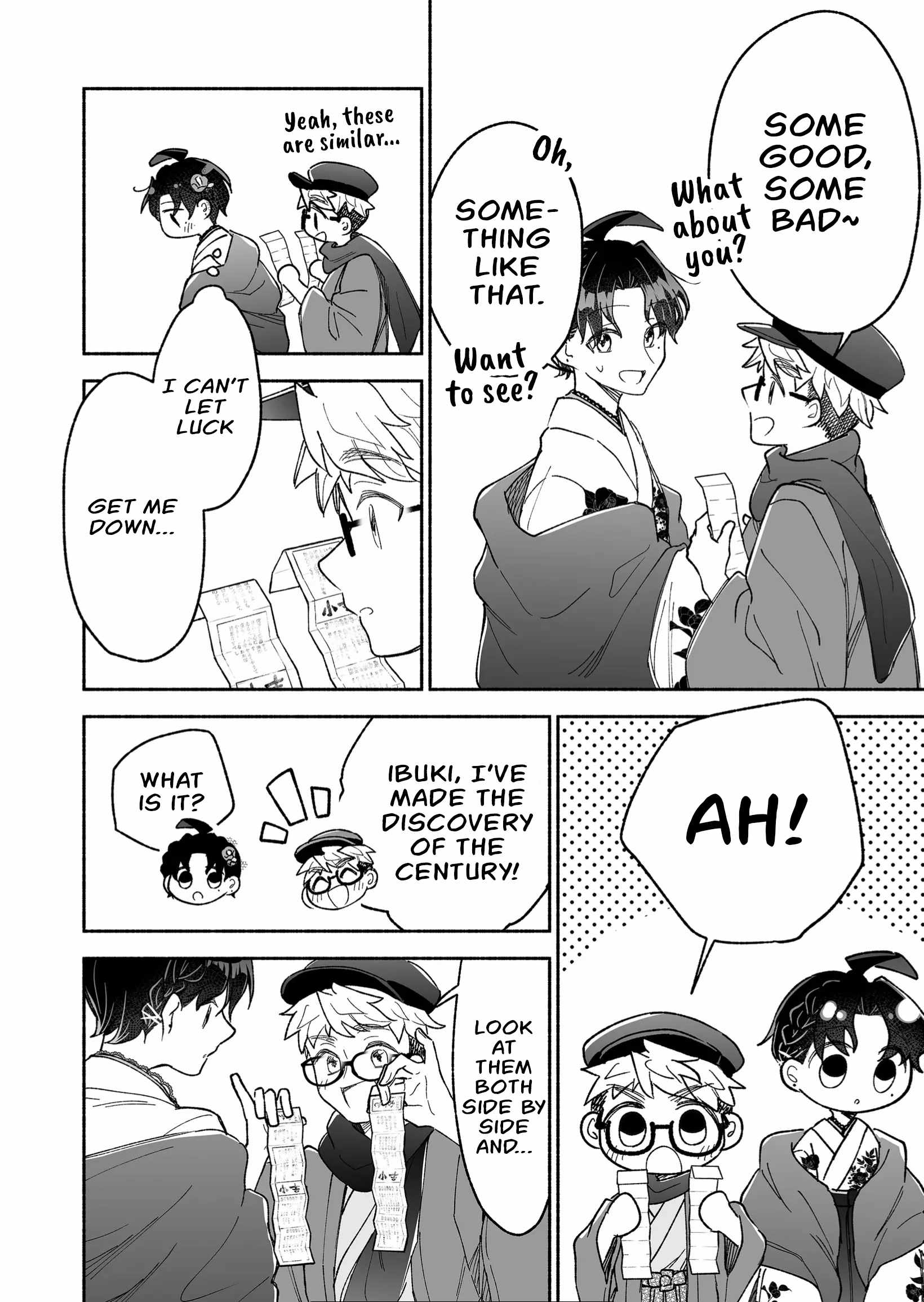 Read Kakkoii Onnanoko to 12-centi no Yakusoku EN Manga Online