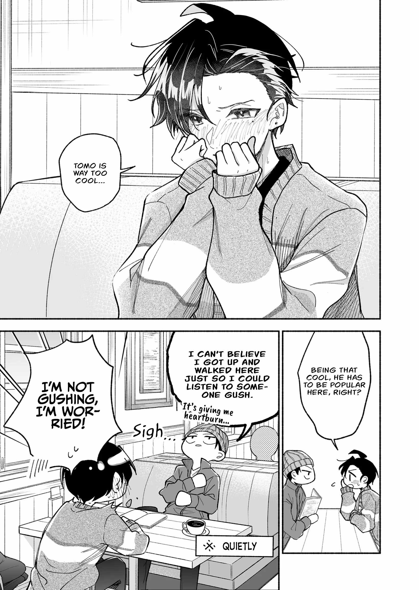 Read Kakkoii Onnanoko to 12-centi no Yakusoku EN Manga Online