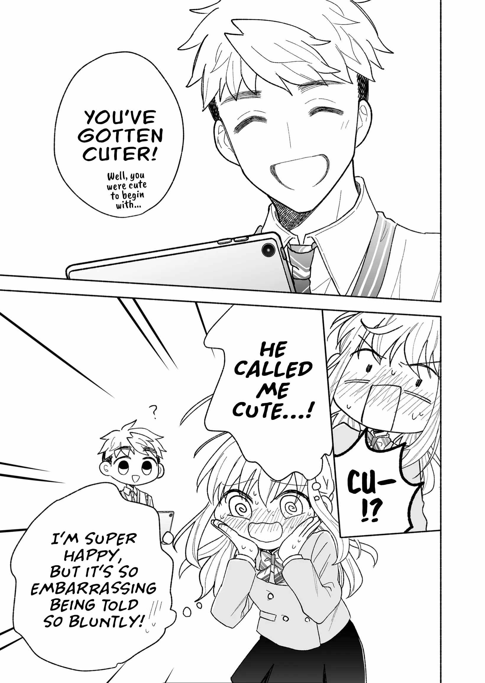 Read Kakkoii Onnanoko to 12-centi no Yakusoku EN Manga Online