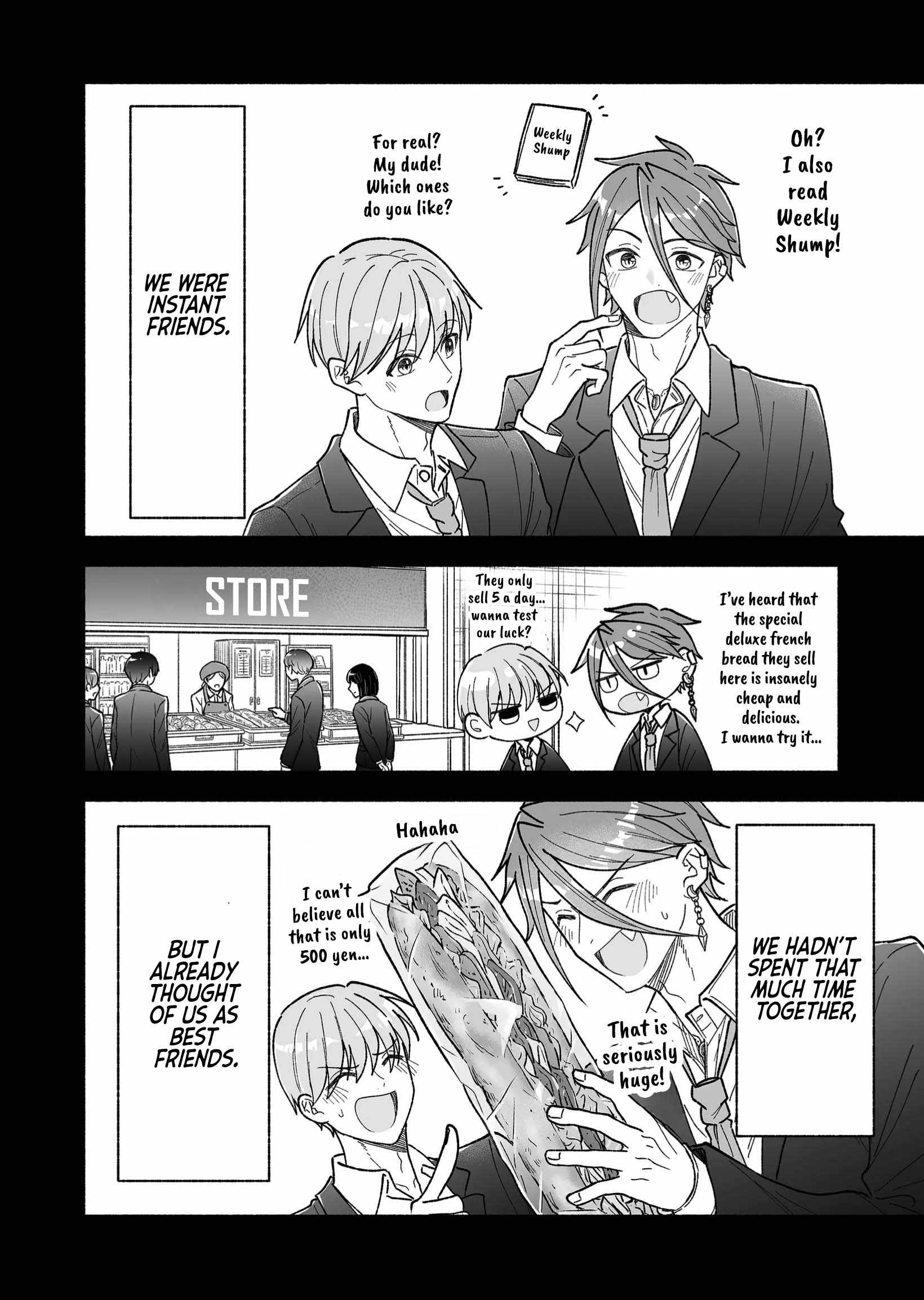 Read Kakkoii Onnanoko to 12-centi no Yakusoku EN Manga Online
