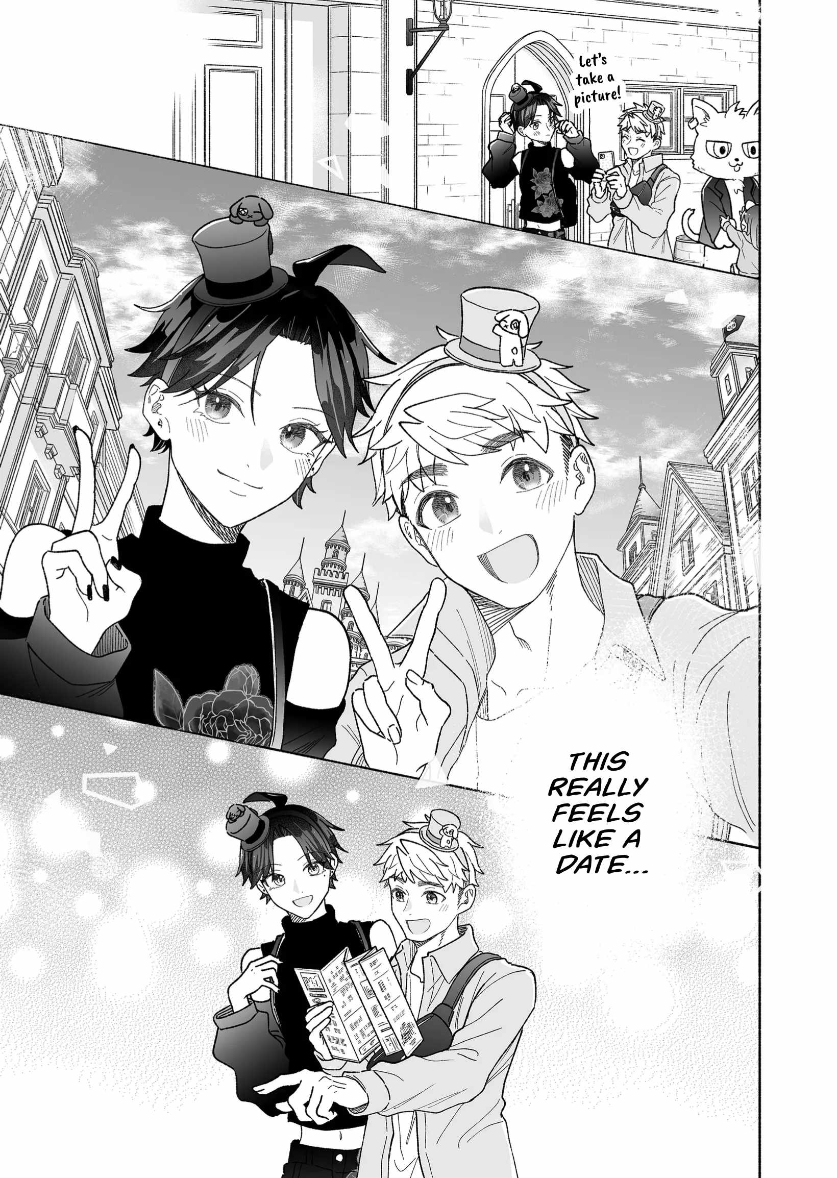 Read Kakkoii Onnanoko to 12-centi no Yakusoku EN Manga Online