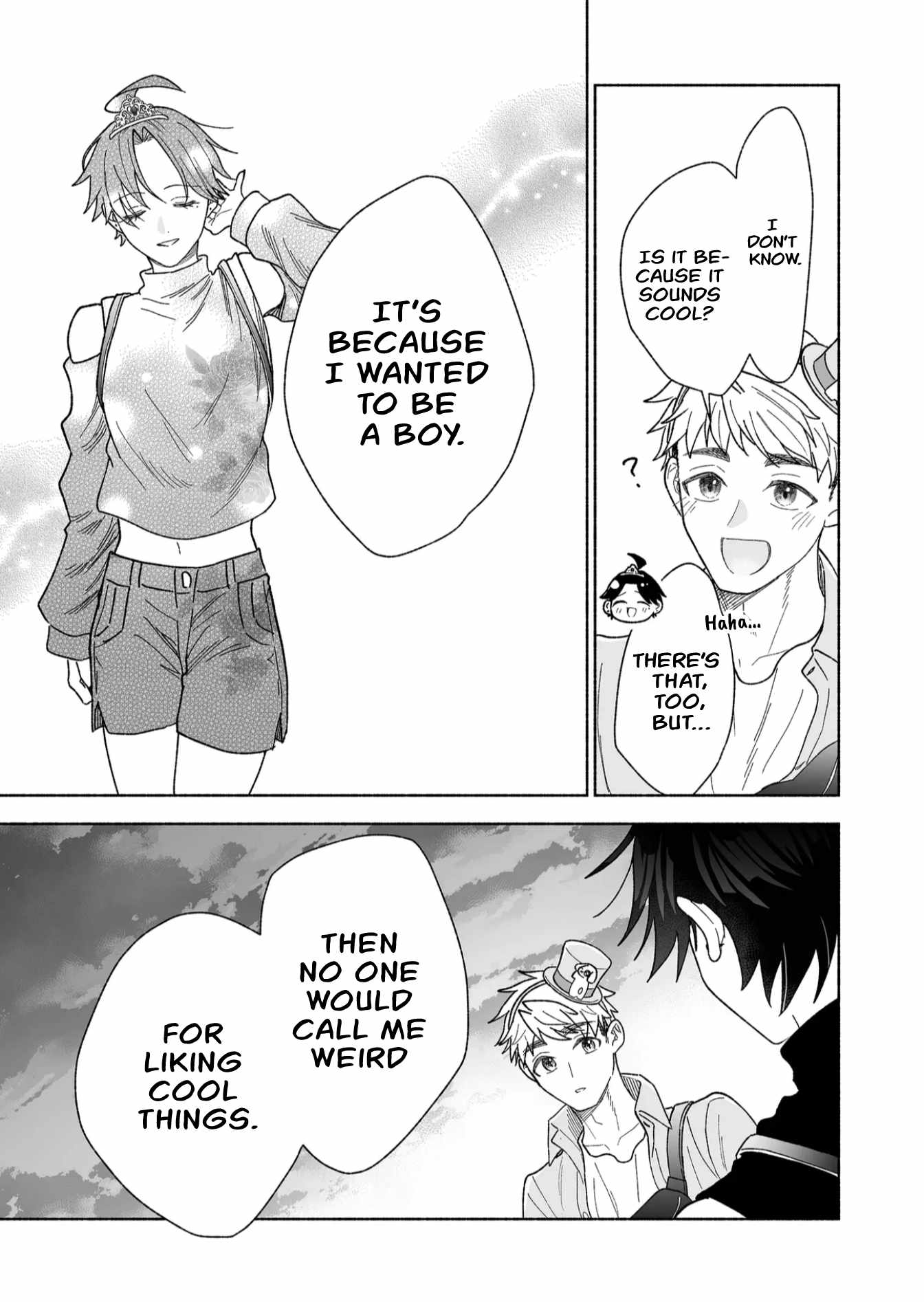 Read Kakkoii Onnanoko to 12-centi no Yakusoku EN Manga Online