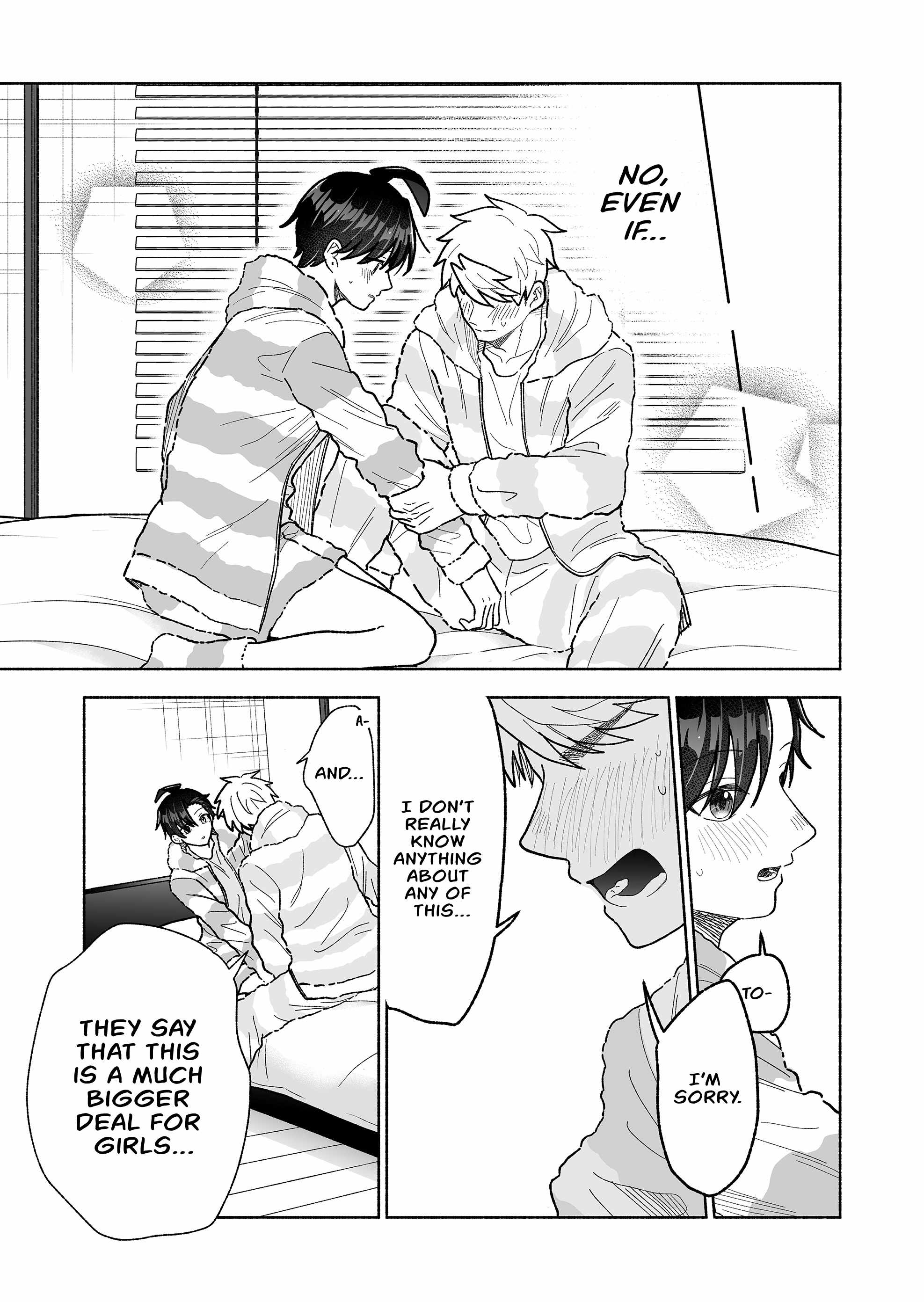 Read Kakkoii Onnanoko to 12-centi no Yakusoku EN Manga Online
