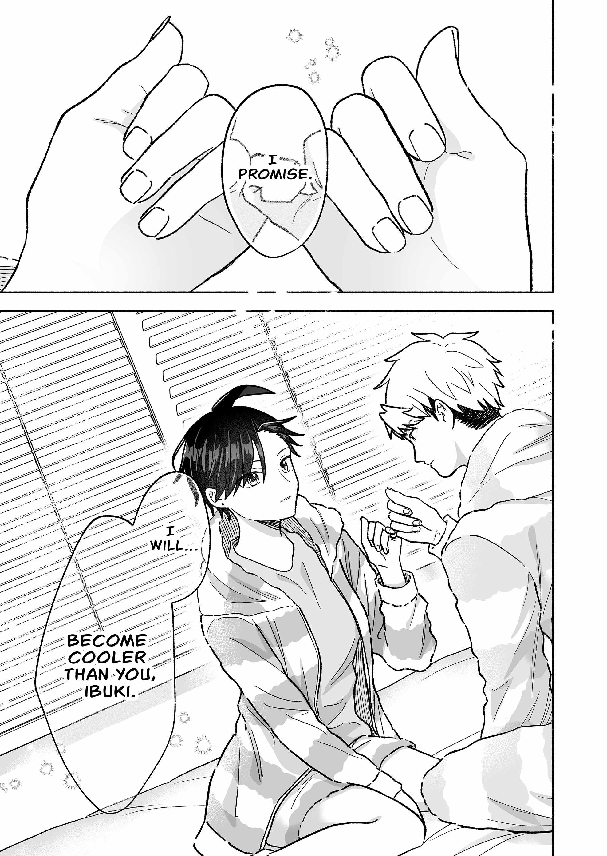 Read Kakkoii Onnanoko to 12-centi no Yakusoku EN Manga Online