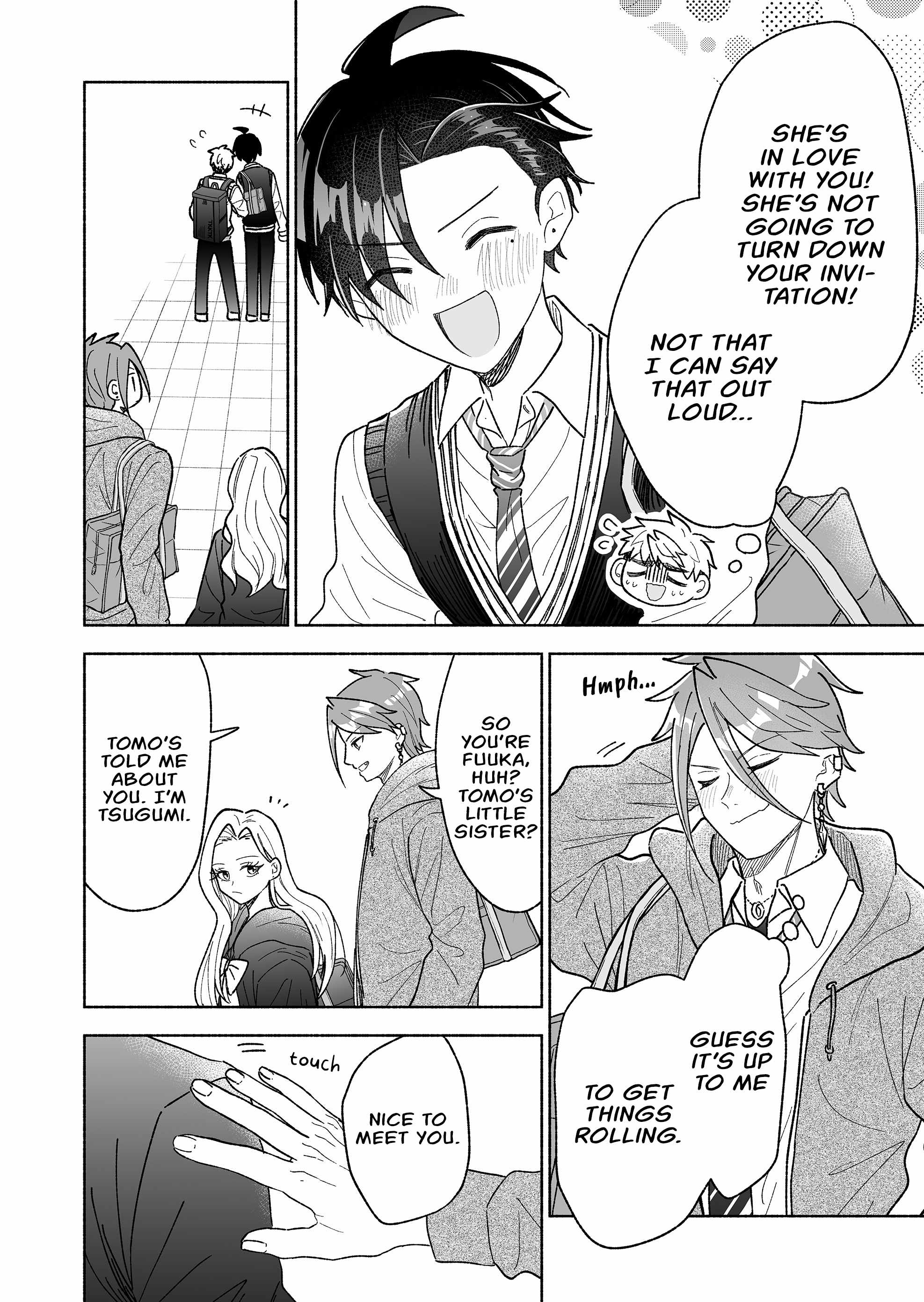 Read Kakkoii Onnanoko to 12-centi no Yakusoku EN Manga Online