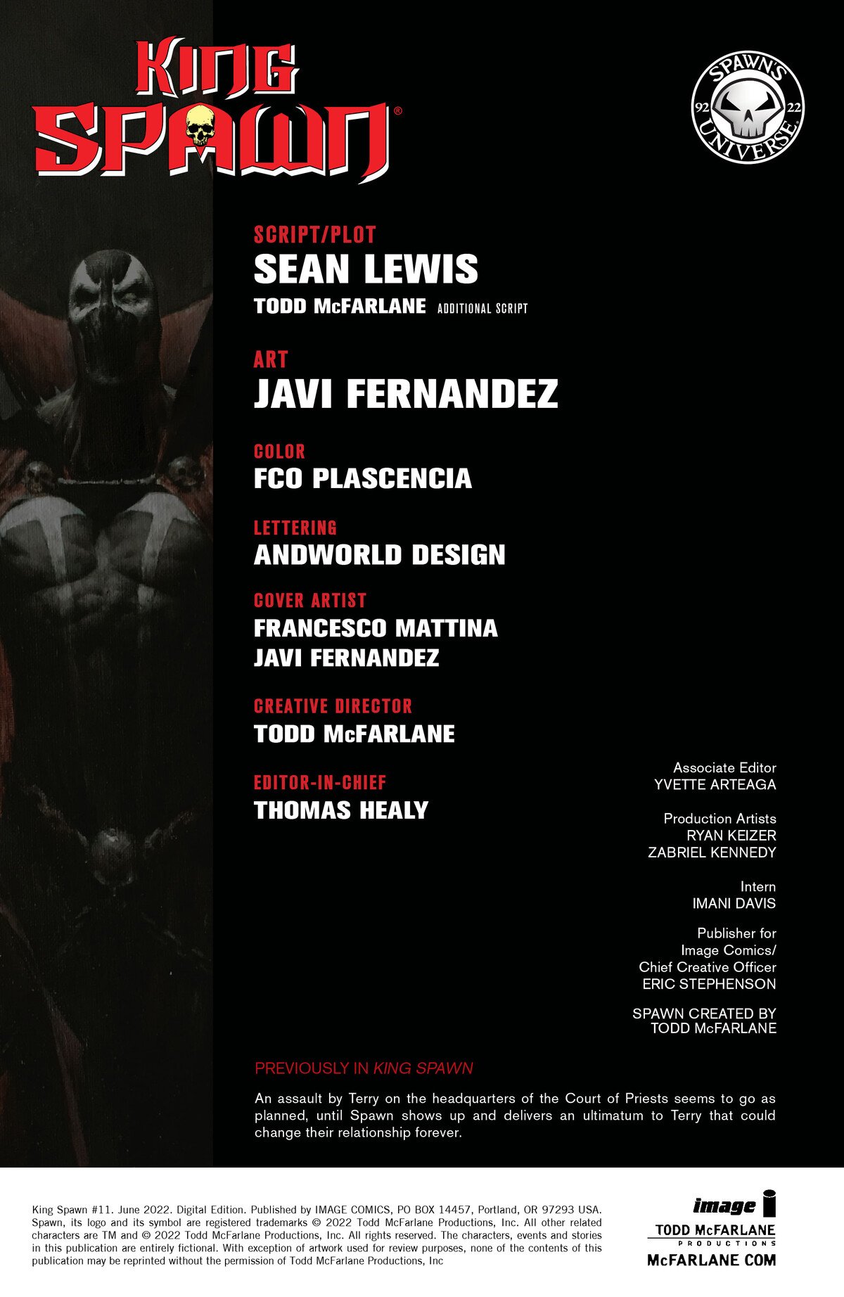 Read King Spawn 2021 EN Manga Online
