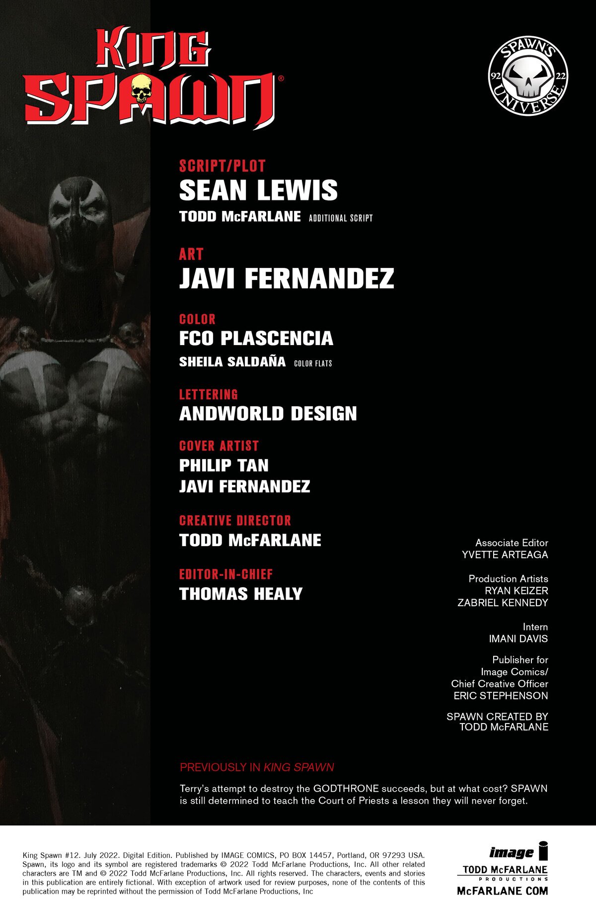 Read King Spawn 2021 EN Manga Online