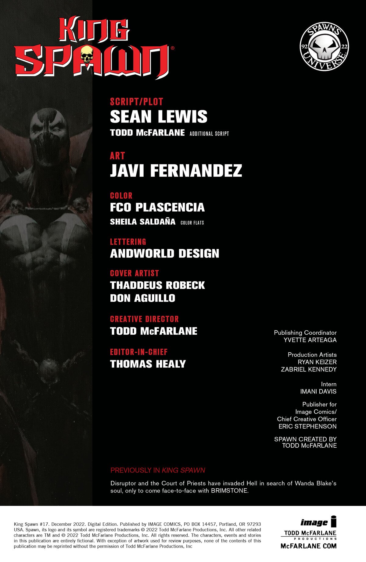 Read King Spawn 2021 EN Manga Online