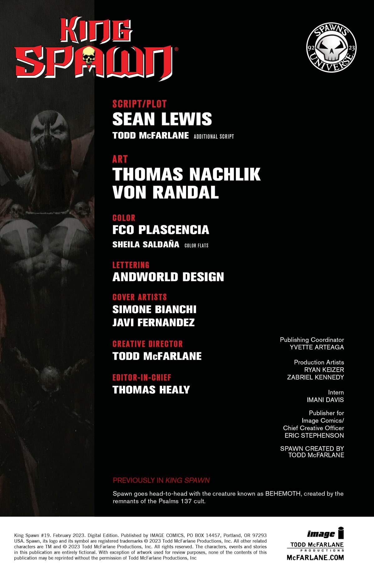 Read King Spawn 2021 EN Manga Online
