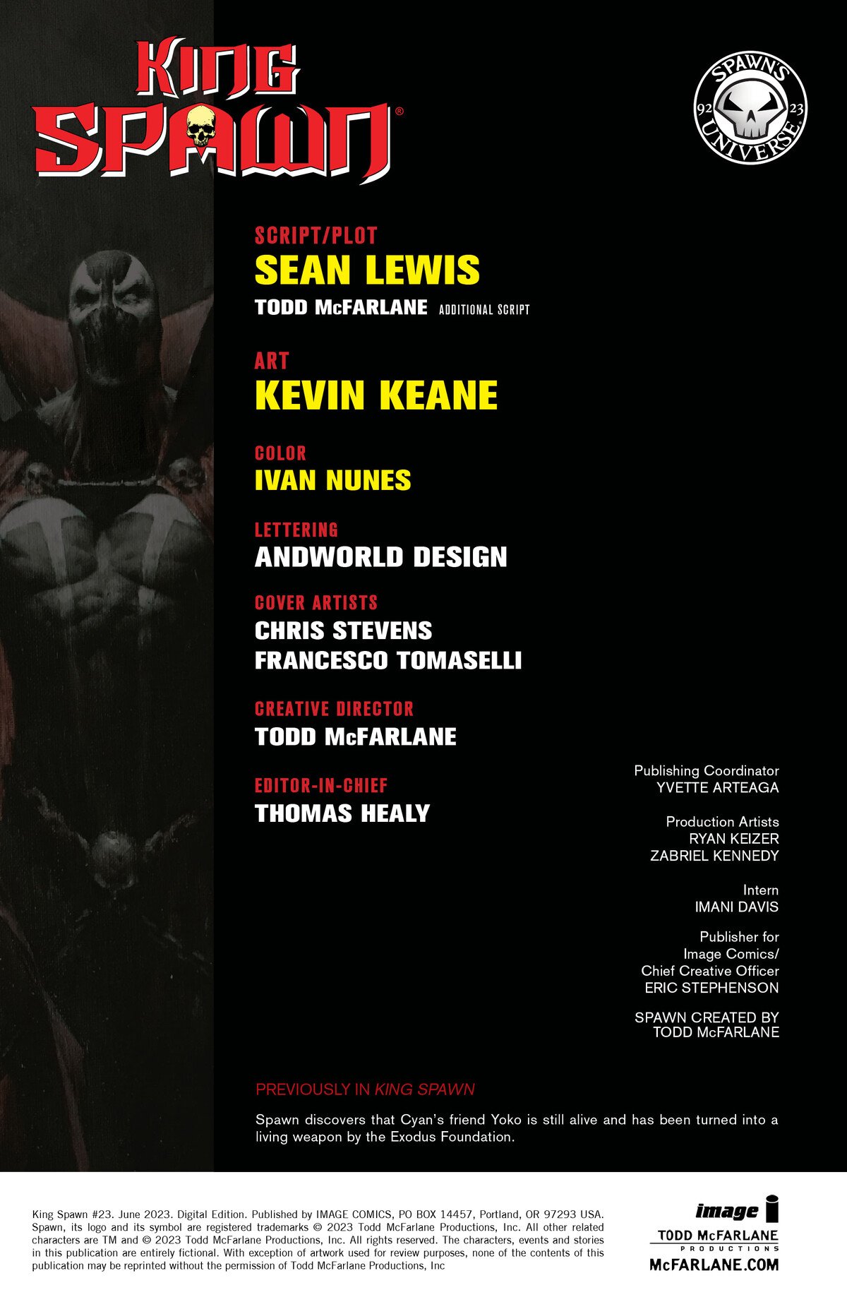 Read King Spawn 2021 EN Manga Online