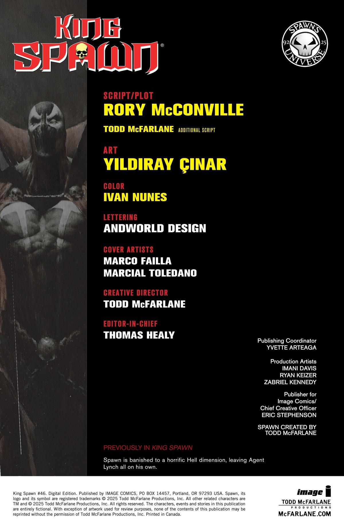 Read King Spawn 2021 EN Manga Online