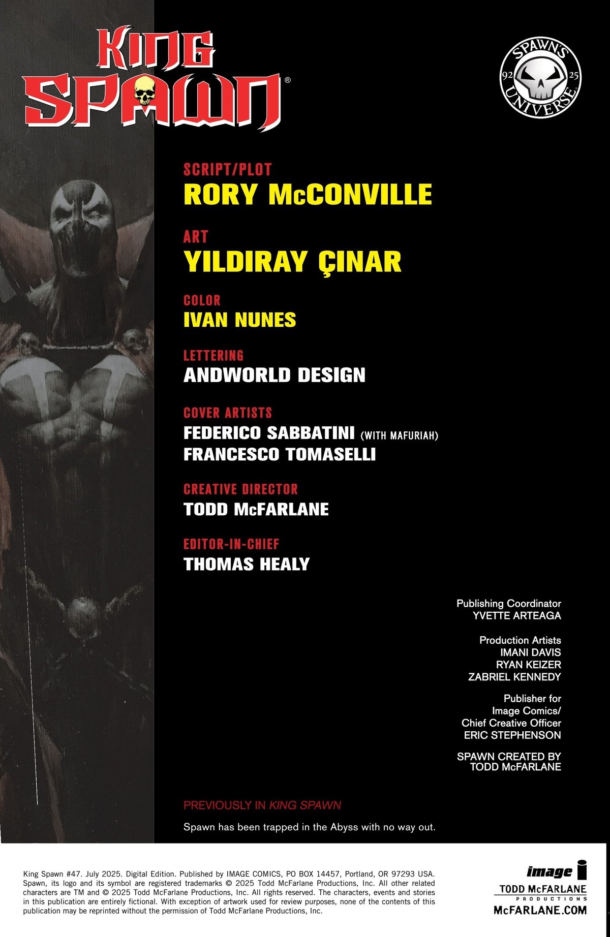 Read King Spawn 2021 EN Manga Online