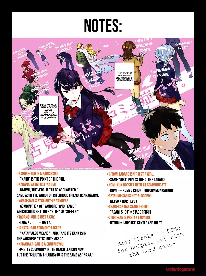 Read Komi-san wa Komyushou Desu EN Manga Online
