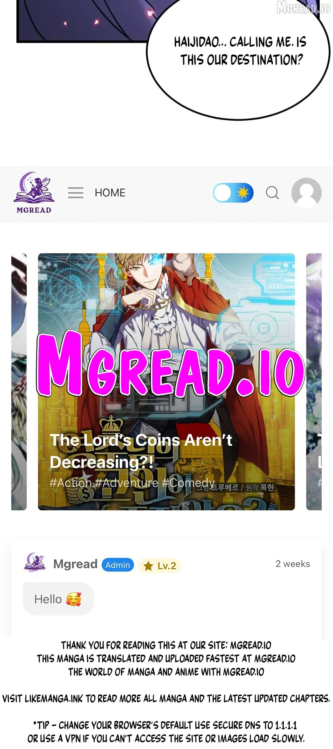 Read Log into the Future EN Manga Online