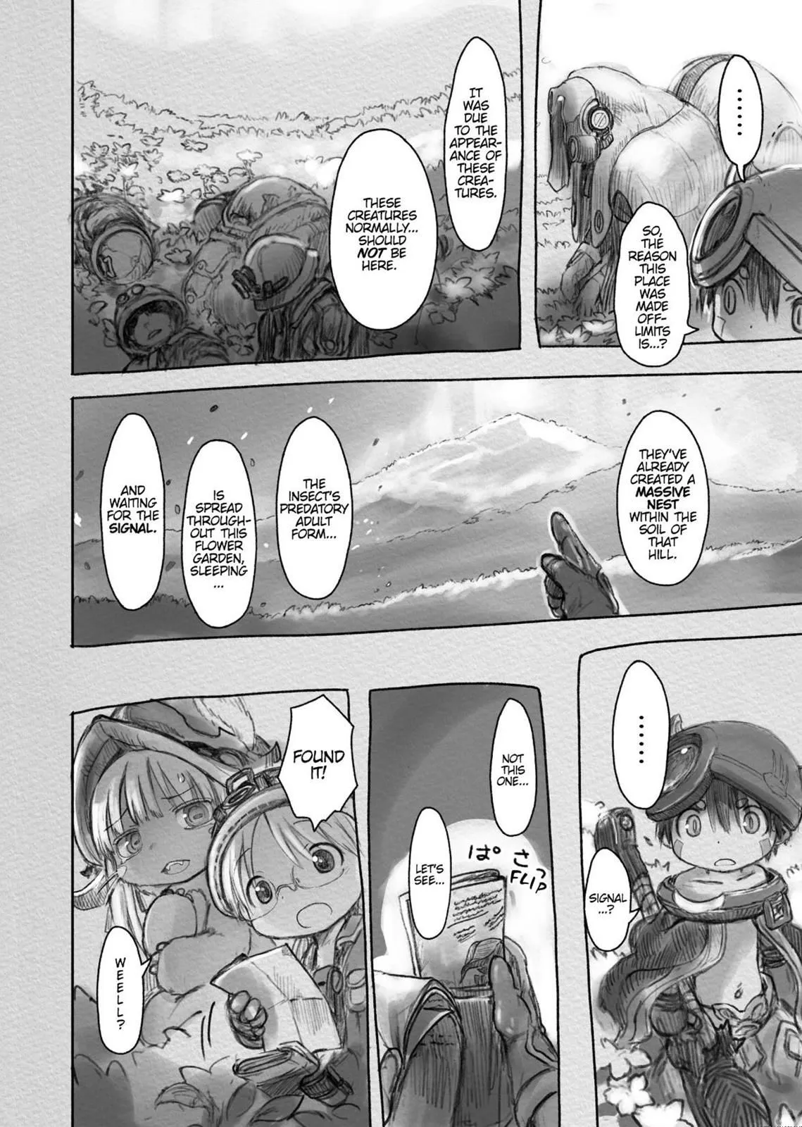 Read Made in Abyss EN Manga Online