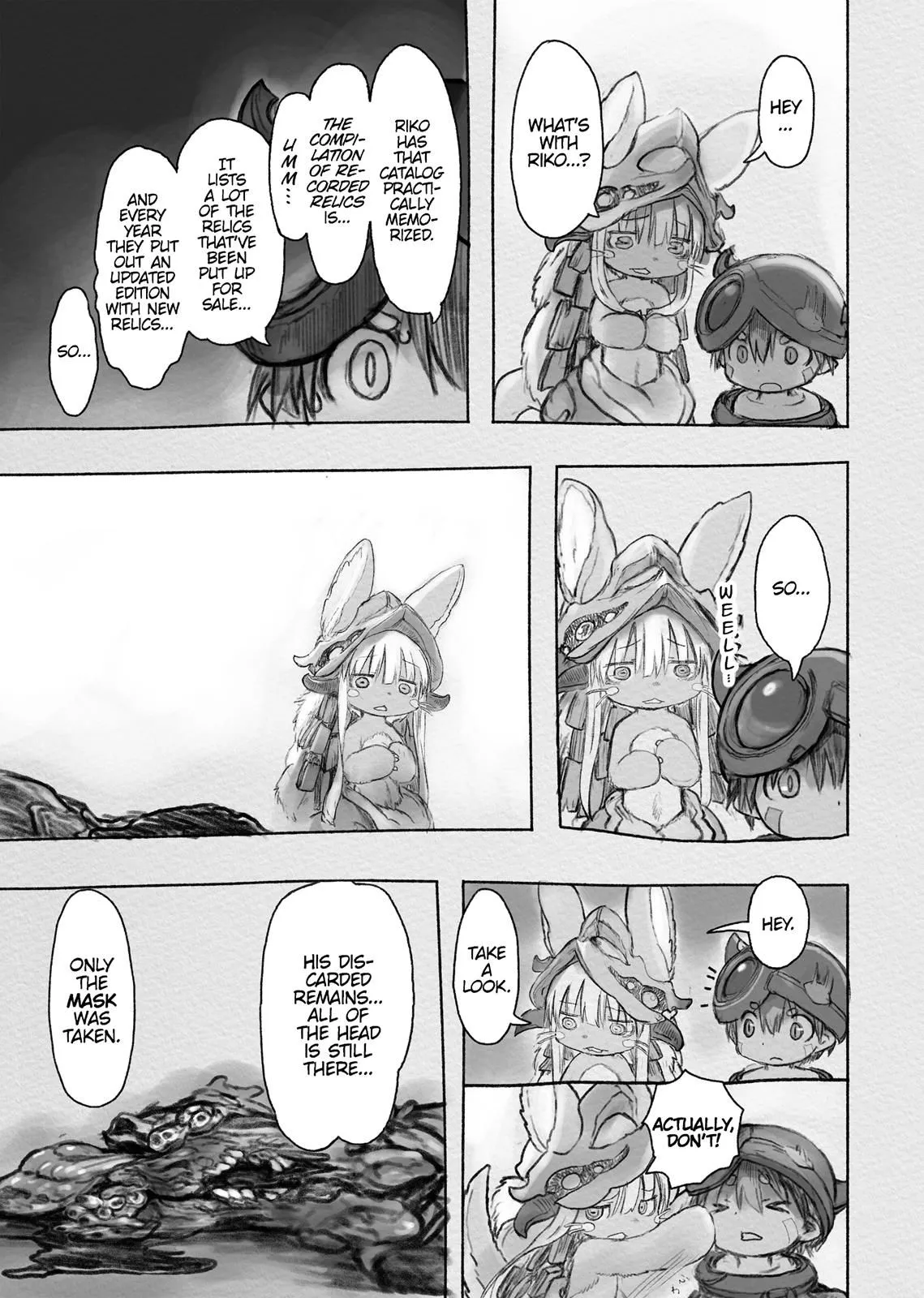 Read Made in Abyss EN Manga Online