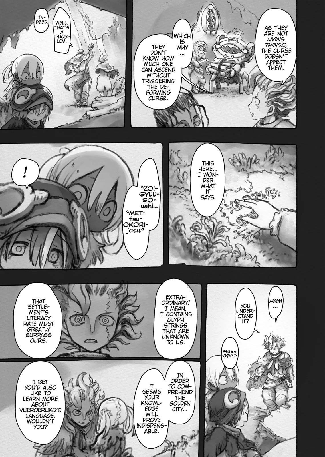 Read Made in Abyss EN Manga Online