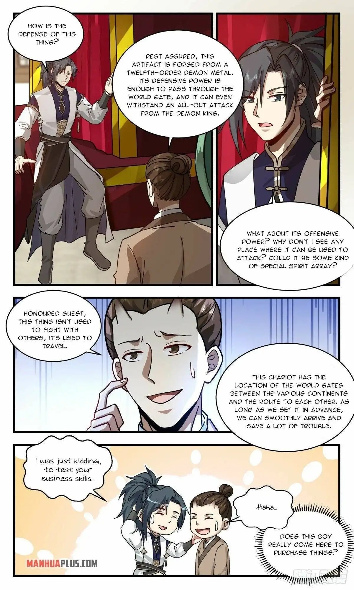 Read Martial Peak EN Manga Online