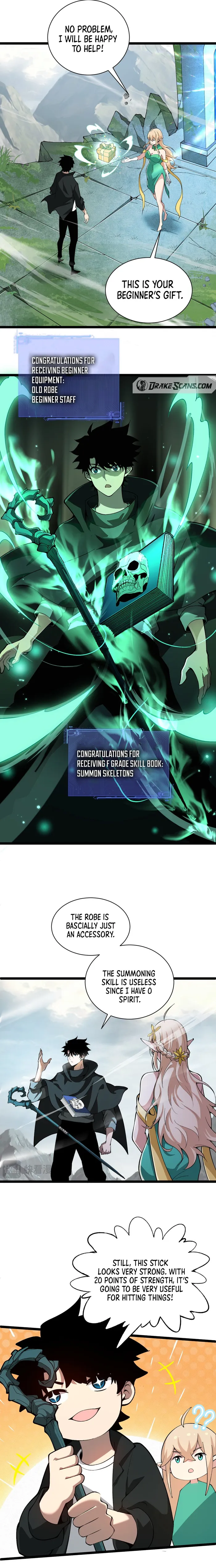 Read Maxed Strength Necromancer EN Manga Online