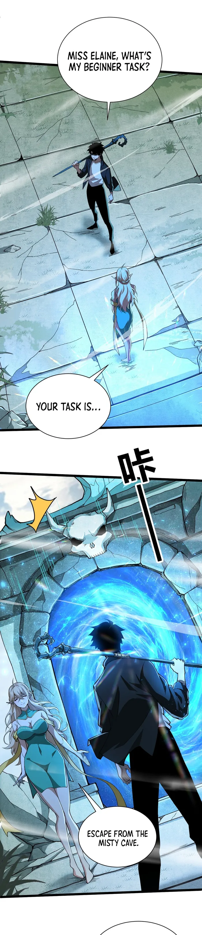 Read Maxed Strength Necromancer EN Manga Online