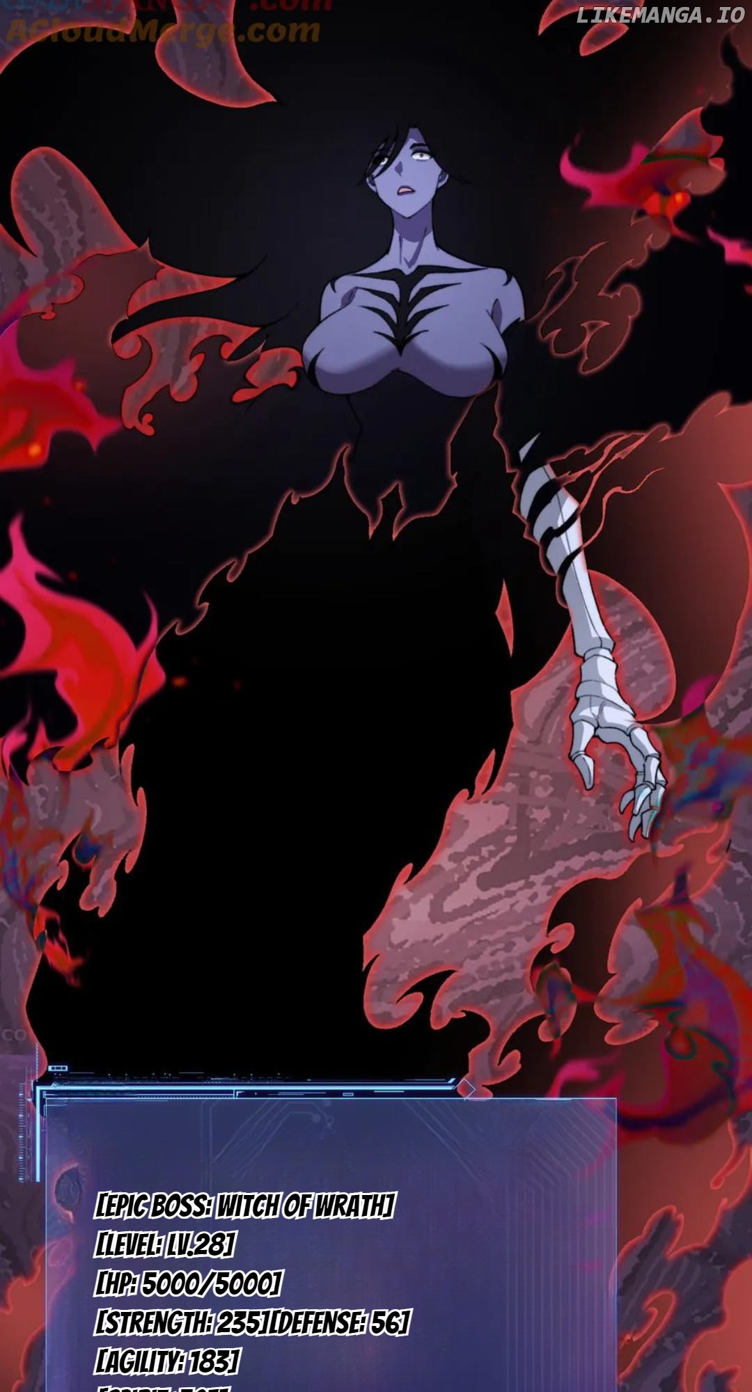 Read Maxed Strength Necromancer EN Manga Online