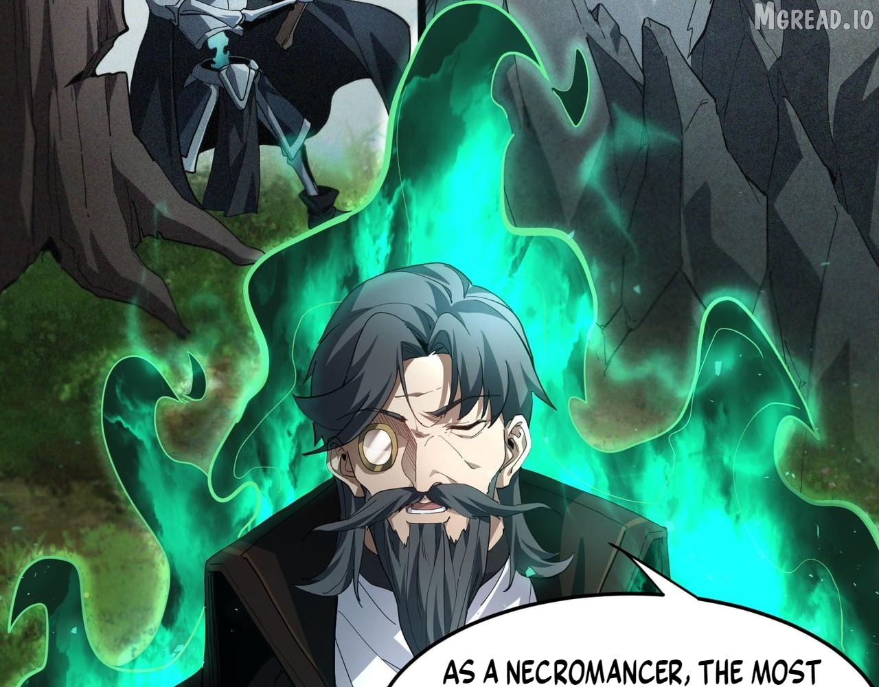 Read Maxed Strength Necromancer EN Manga Online