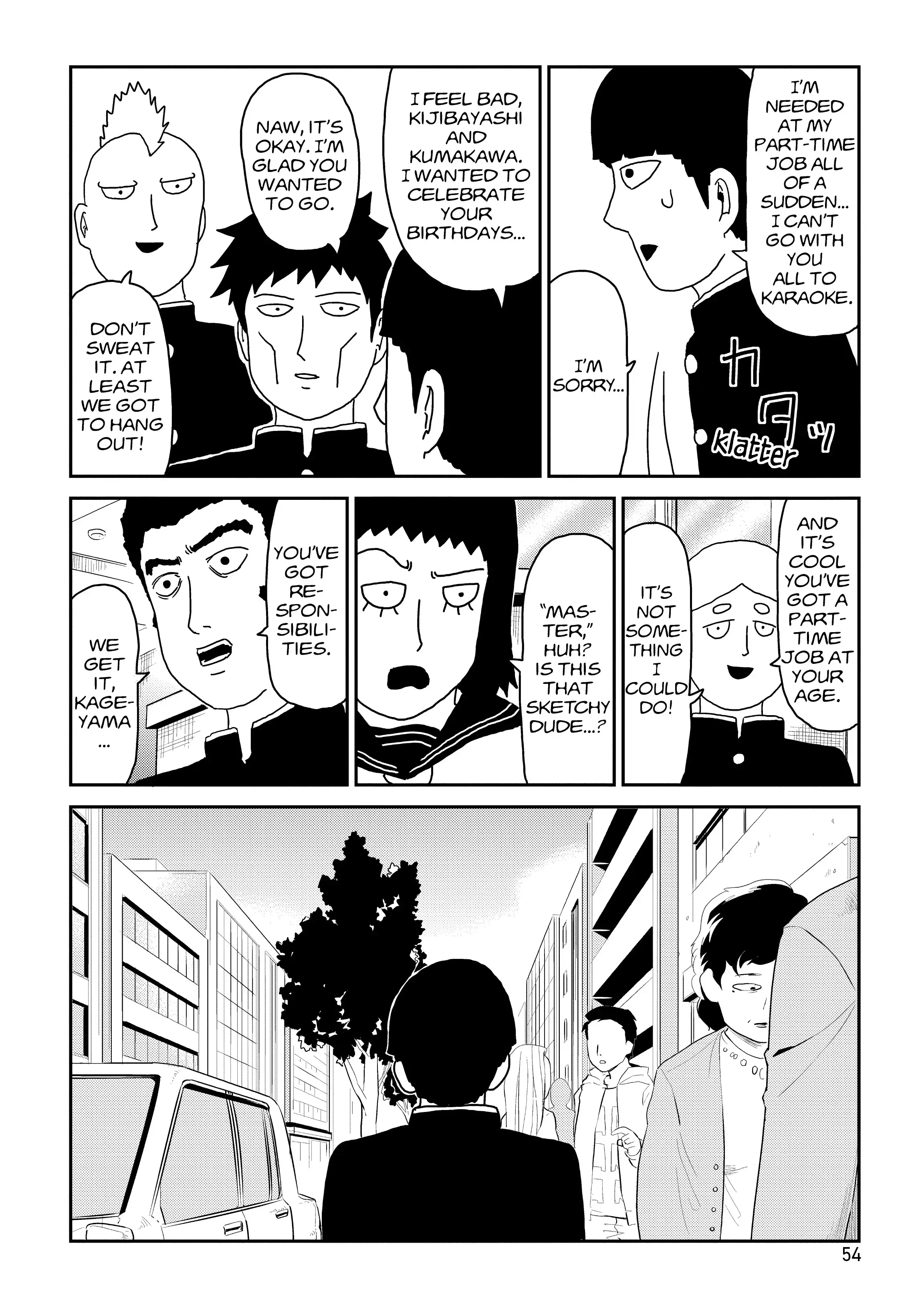 Read Mob Psycho 100 EN Manga Online