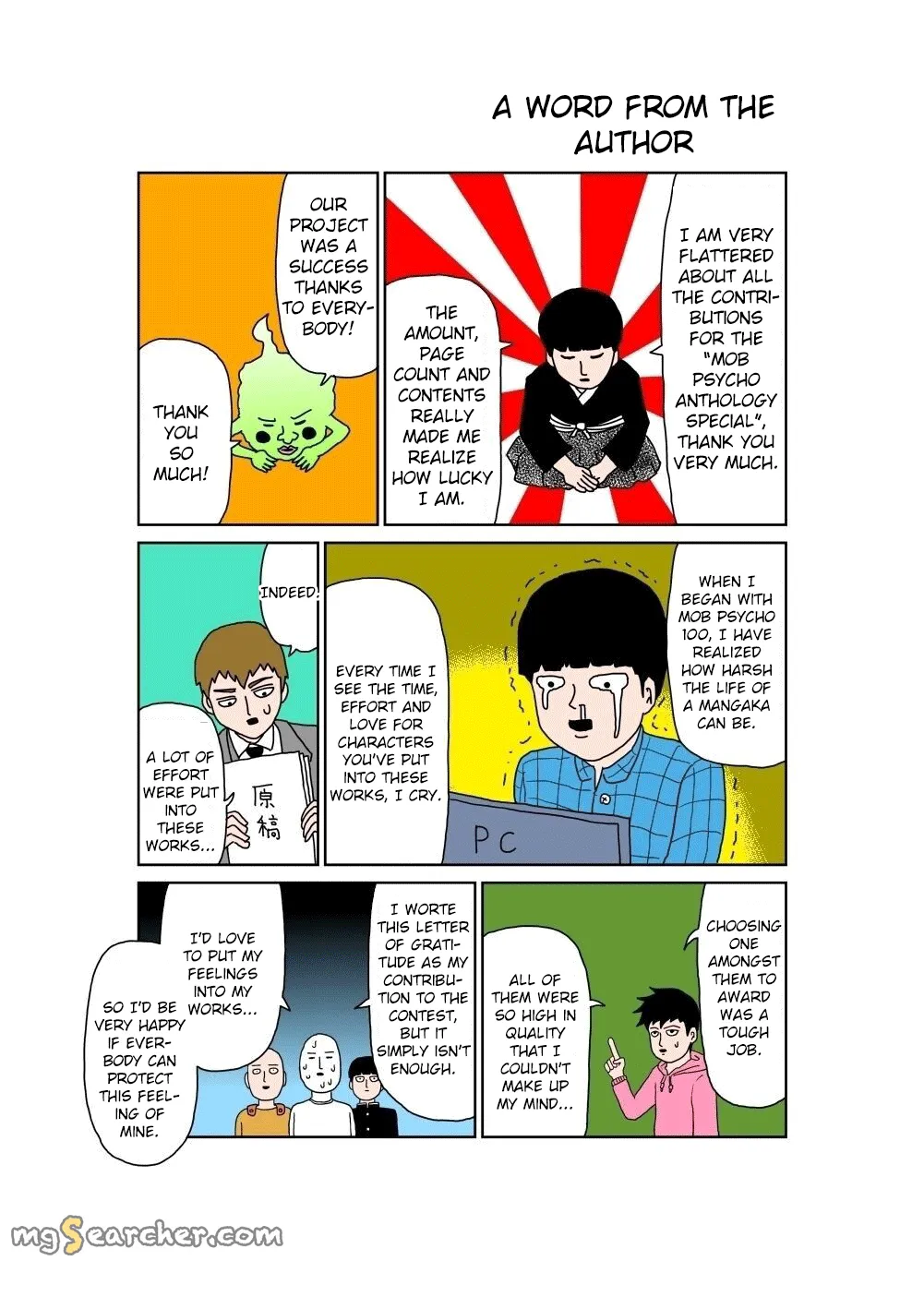 Read Mob Psycho 100 EN Manga Online
