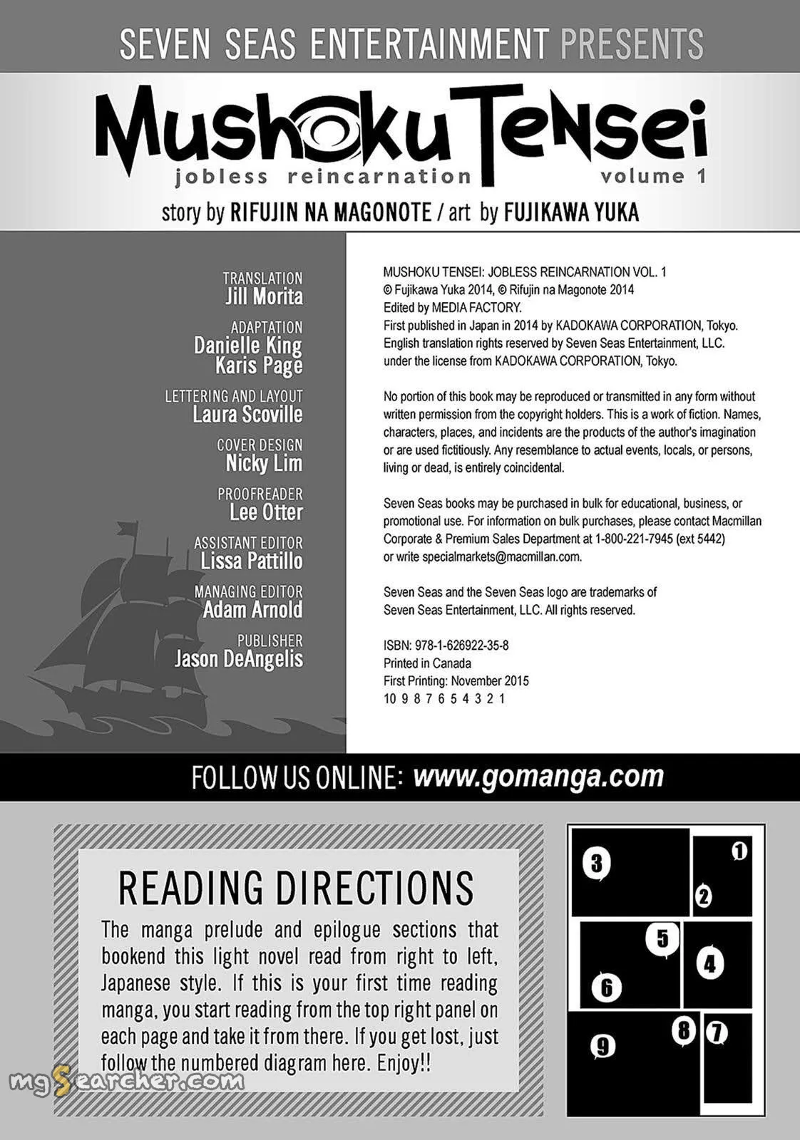 Read Mushoku Tensei ~Isekai Ittara Honki Dasu~ EN Manga Online