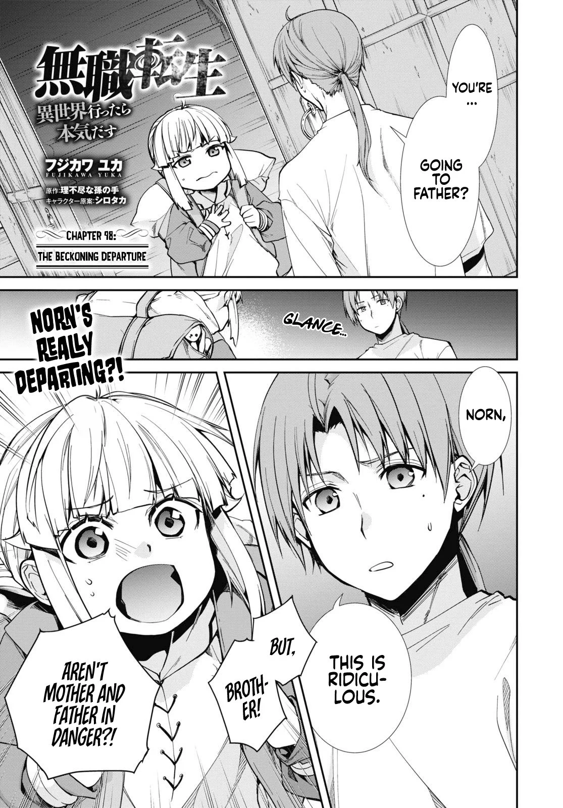 Read Mushoku Tensei ~Isekai Ittara Honki Dasu~ EN Manga Online