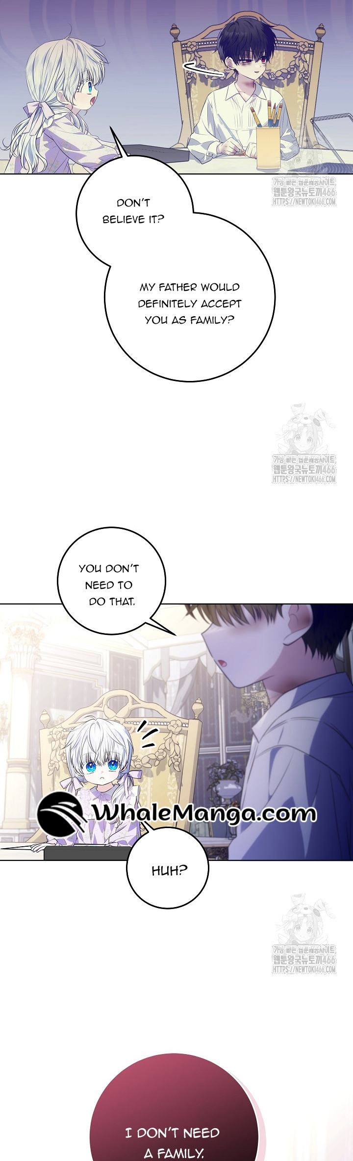 Read My Daddy Hides His Power Manga Online