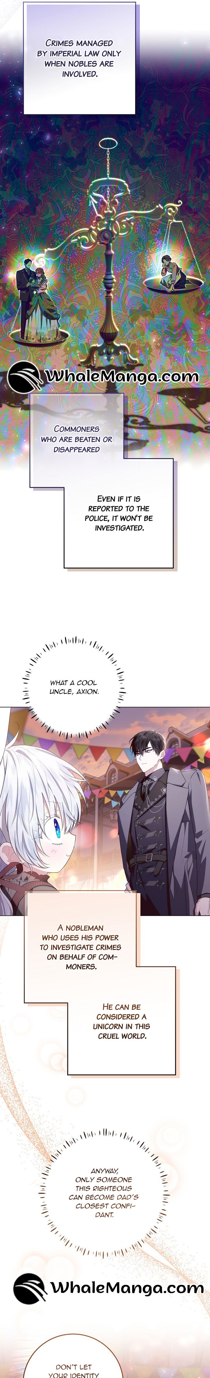 Read My Daddy Hides His Power Manga Online