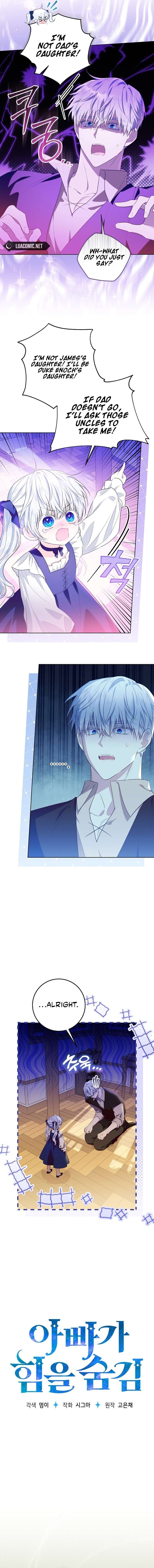 Read My Daddy Hides His Power Manga Online