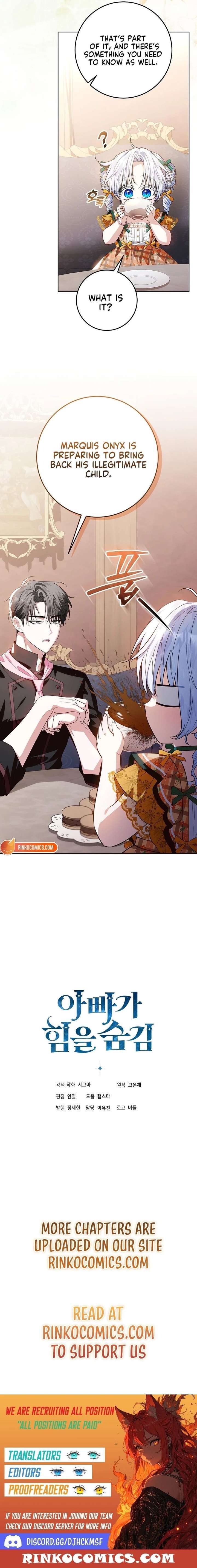 Read My Daddy Hides His Power Manga Online