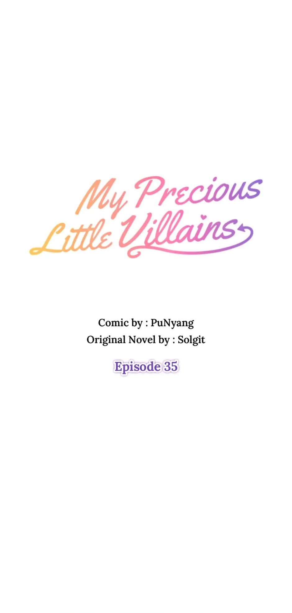 Read My Precious Little Villains EN Manga Online