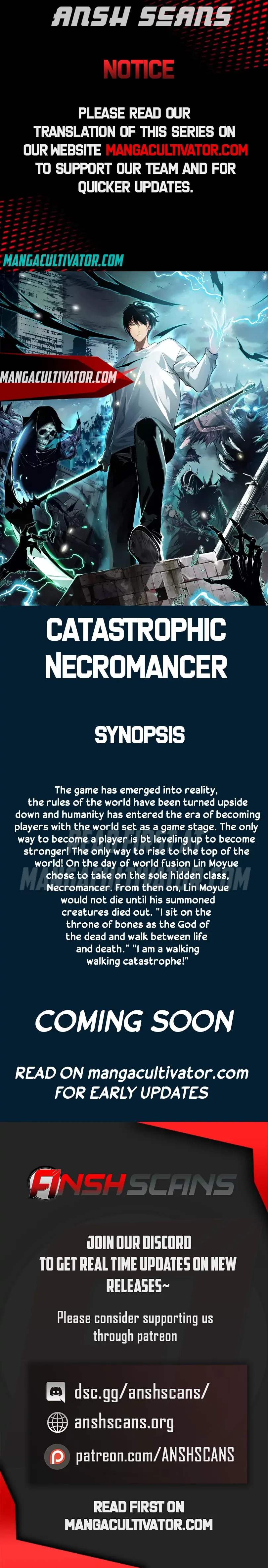 Read Necromancer, the Ultimate Scourge! EN Manga Online