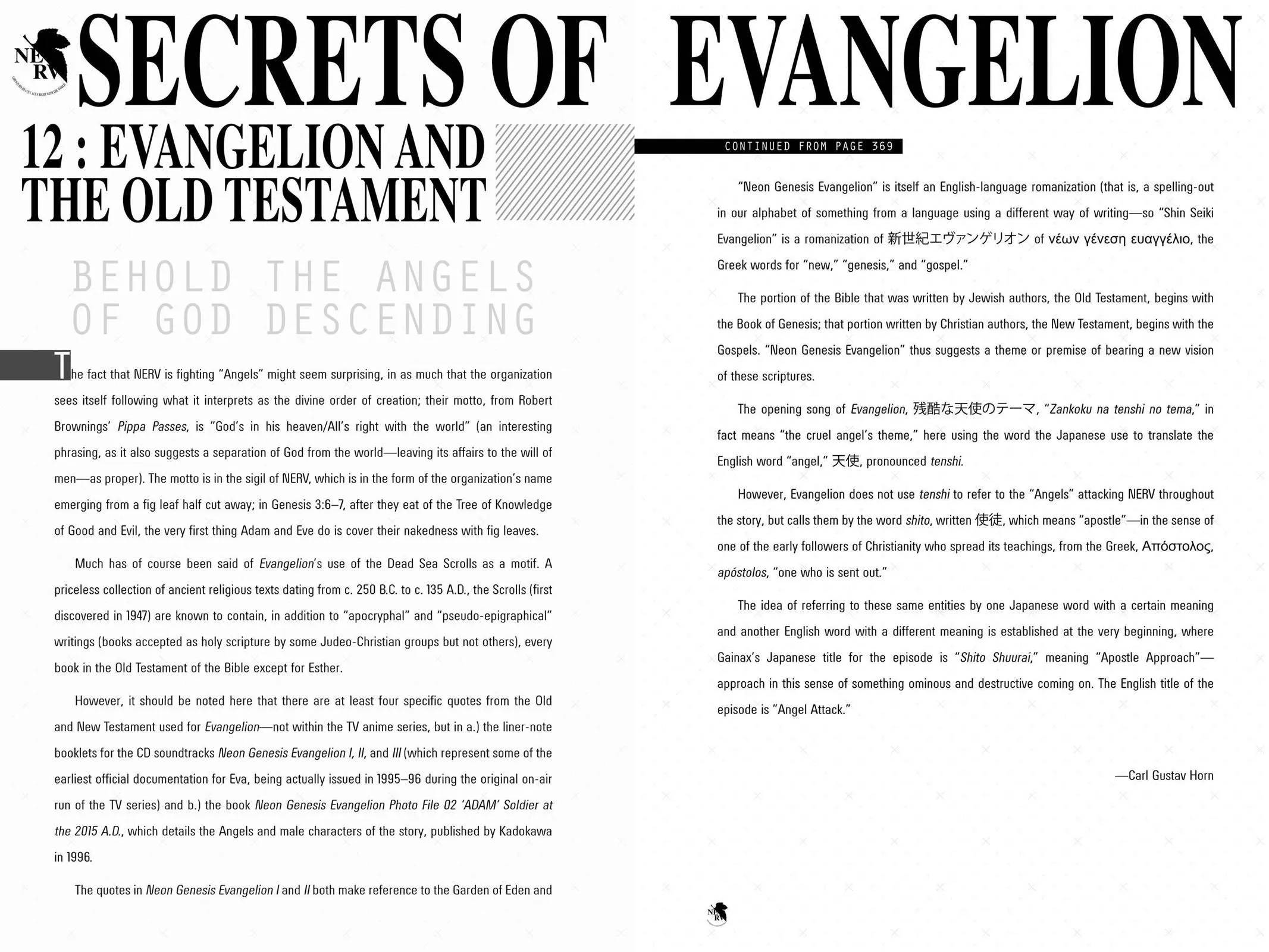 Read Neon Genesis Evangelion EN Manga Online