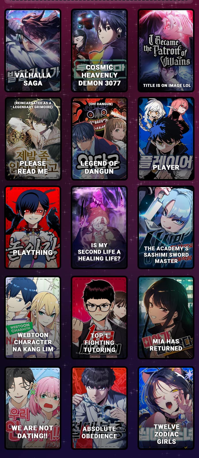 Read Player EN Manga Online
